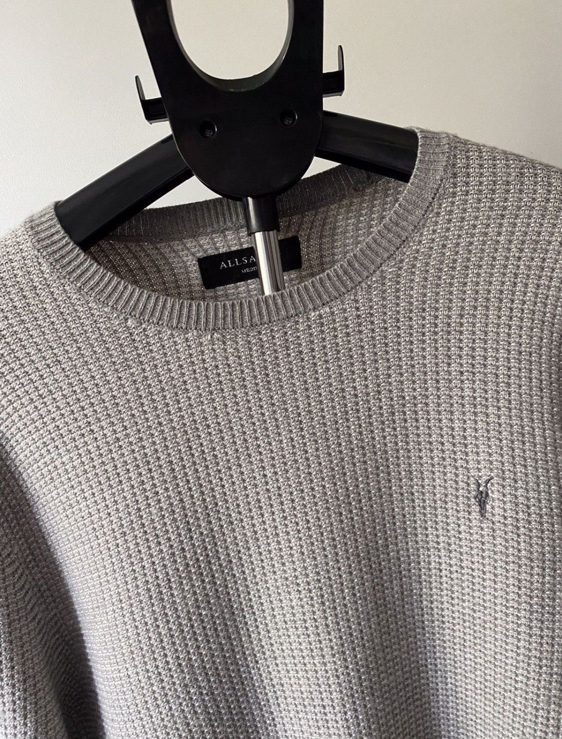 Allsaints Allsaints Heavy Knit Kee Crew Neck Sweater Medium Size US M / EU 48-50 / 2 - 2 Thumbnail