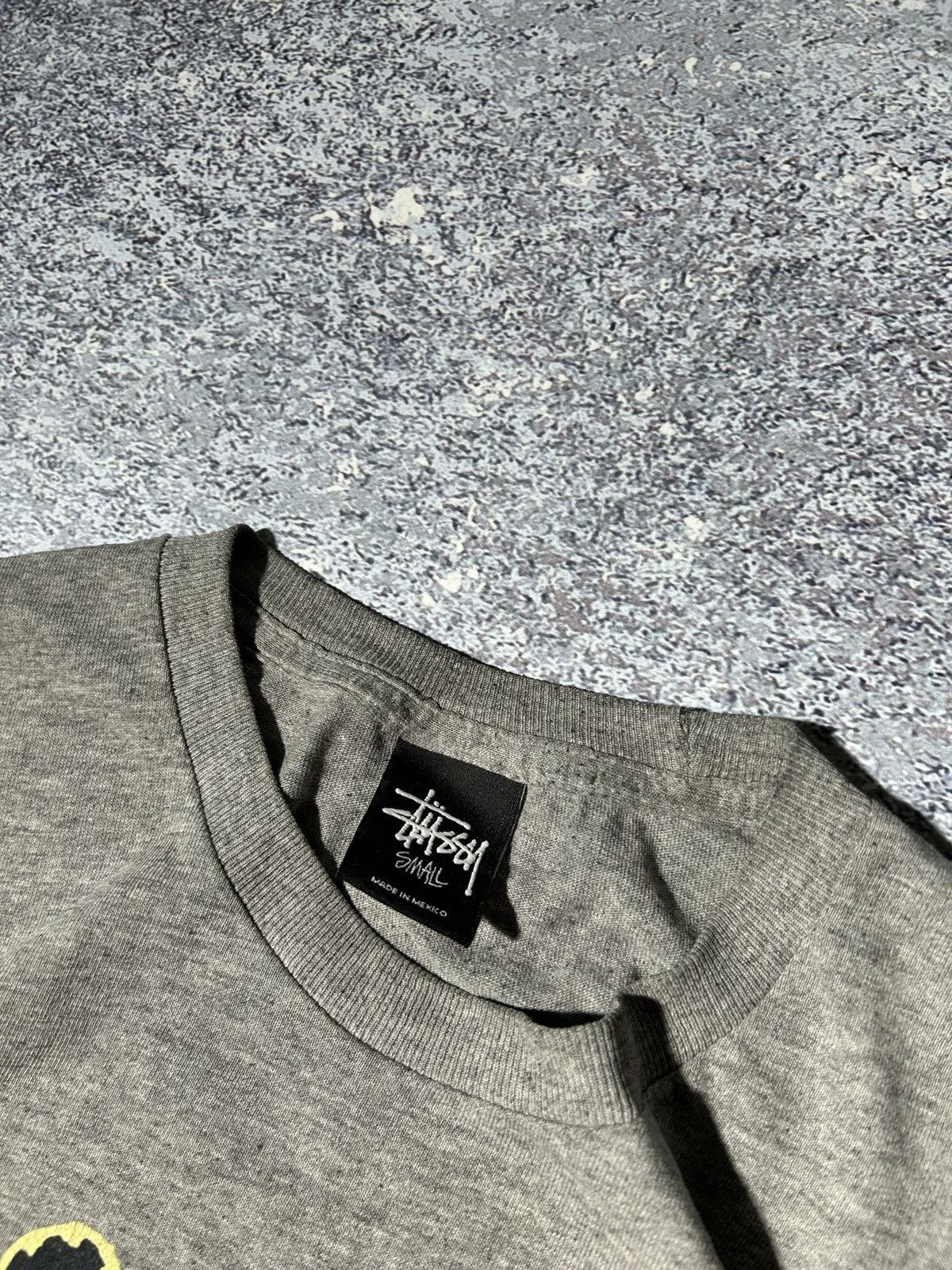 Stussy Stussy 3D Crown Tee 'Grey Heather' Size US S / EU 44-46 / 1 - 4 Thumbnail