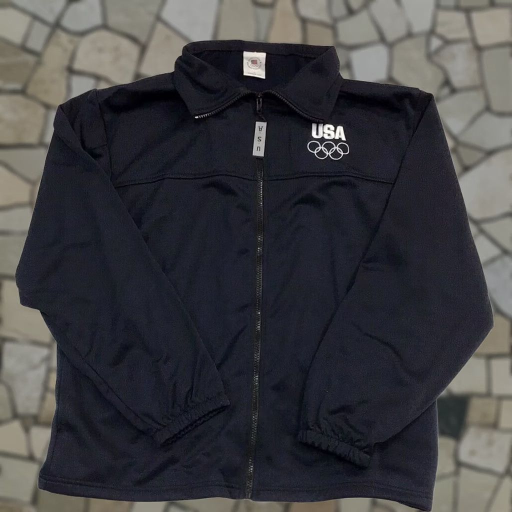 Vintage My Store U.S.O.L. Zip Up #1267 Coat Large Men Blue Overcoat Size US L / EU 52-54 / 3 - 1 Thumbnail