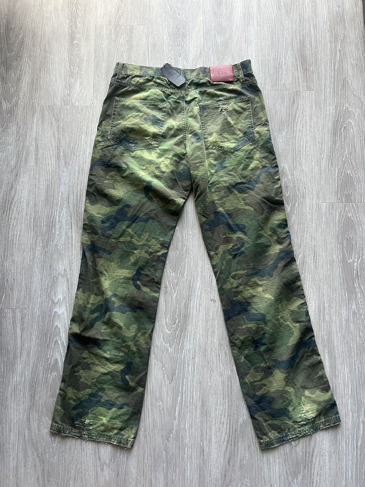 424 424 inc. 5 pocket camo pants Size US 36 / EU 52 - 2 Thumbnail