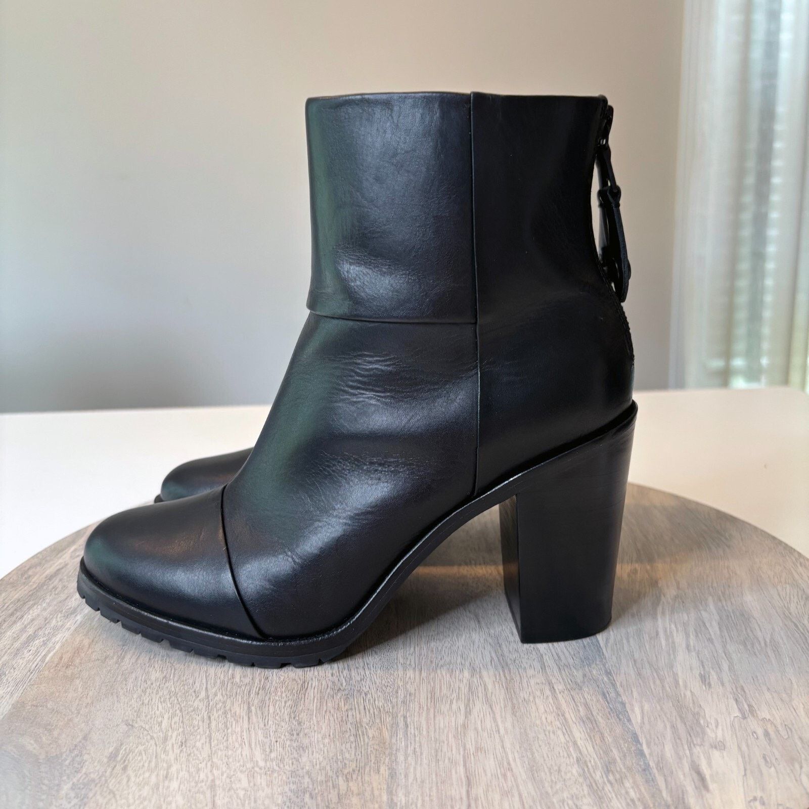 Rag & Bone Rag & Bone Newbury Black Ankle Boots Booties EU 38.5 US 8.5 Size US 8.5 / IT 38.5 - 2 Thumbnail