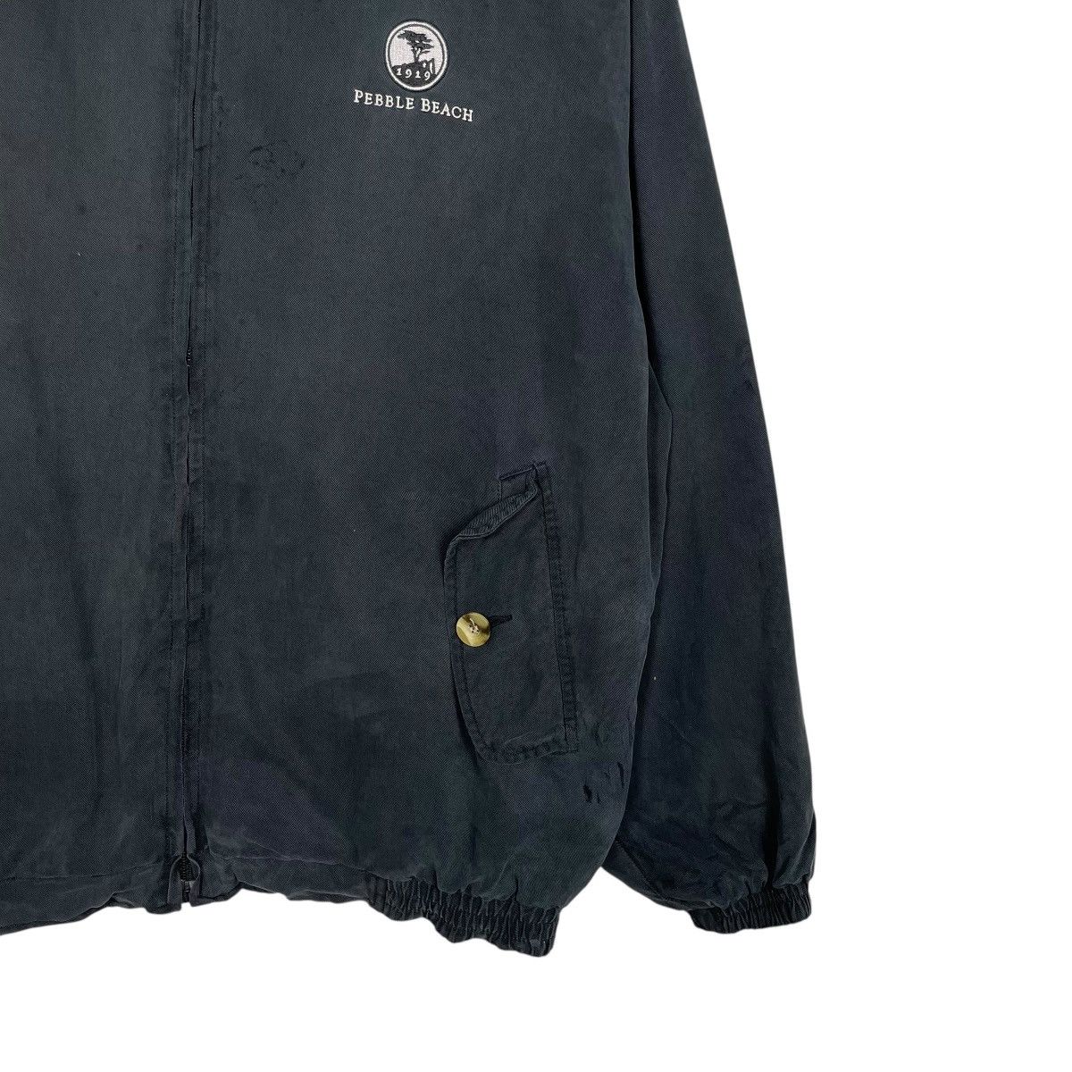 Japanese Brand Pebble Beach Black Bomber Jacket Size US M / EU 48-50 / 2 - 4 Thumbnail