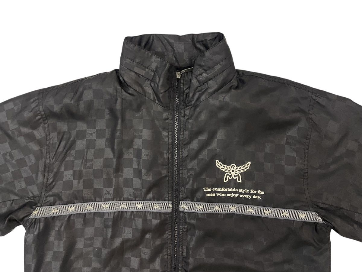Designer × MCM MCM over print monogram embroidery light jacket Size US M / EU 48-50 / 2 - 4 Thumbnail