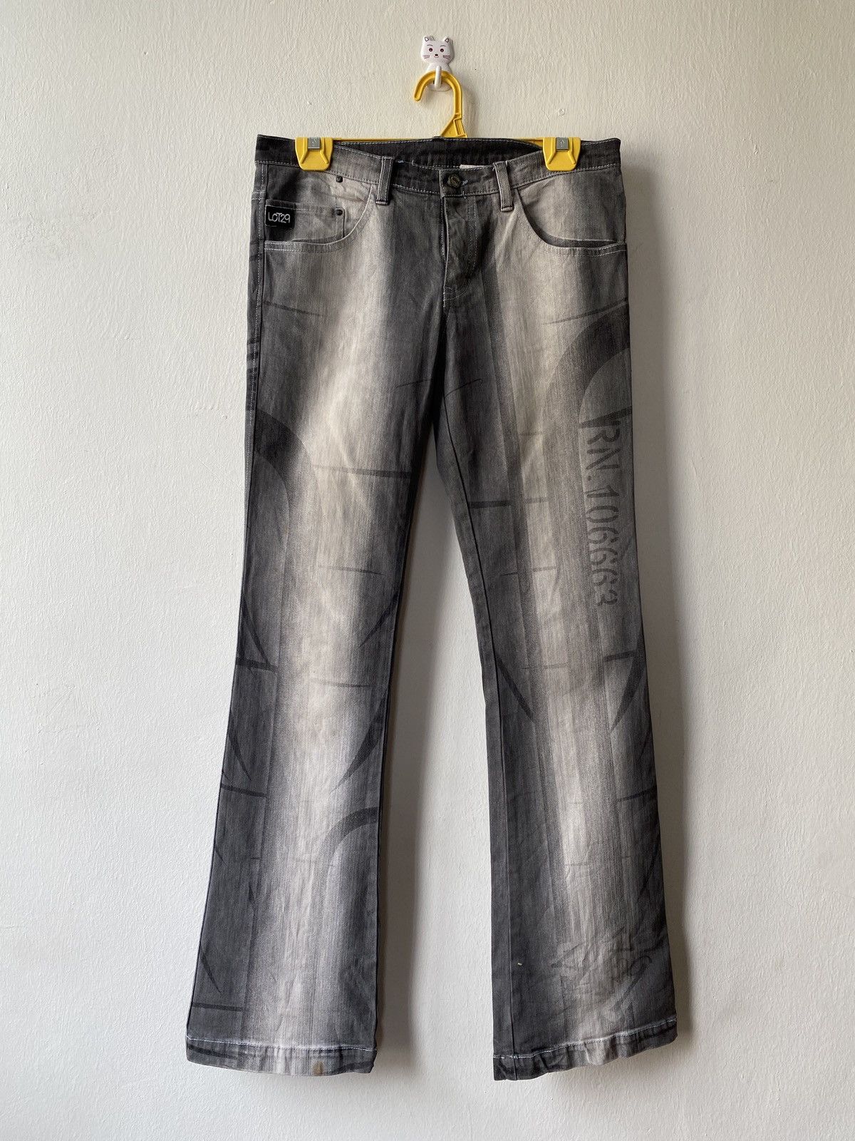If Six Was Nine × Japanese Brand × Tornado Mart Japanese Brand Lot Twenty Nine Flare Denim Size US 29 - 3 Thumbnail