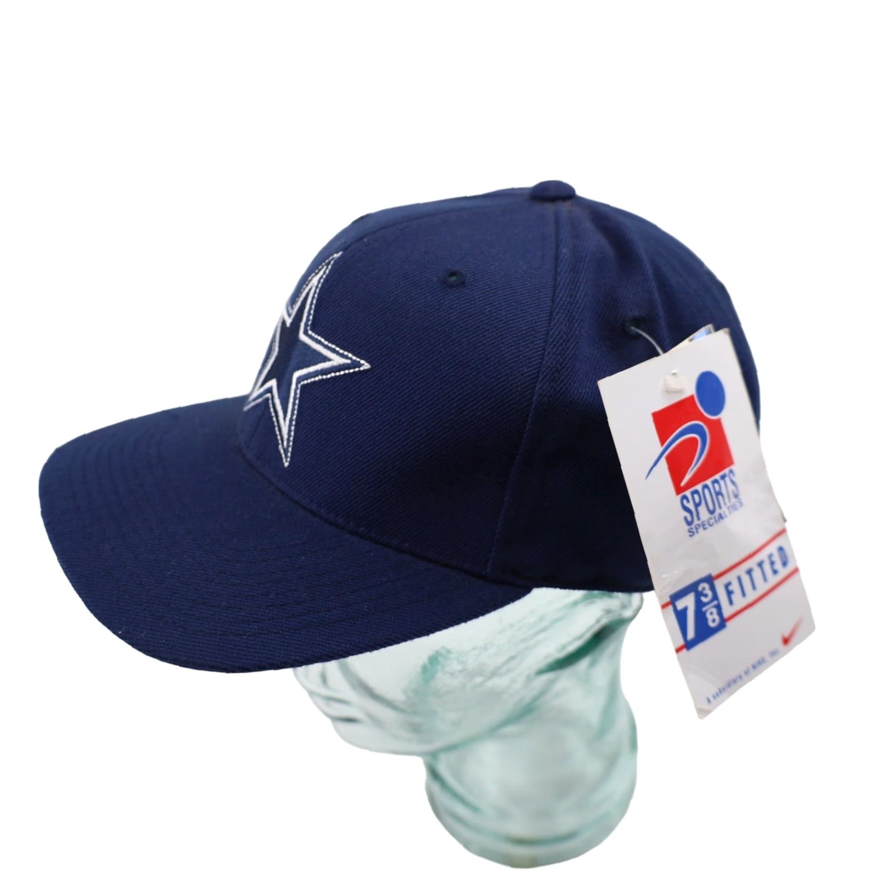 Sports Specialties VINTAGE Sport Specialties Dallas Cowboys Fitted Cap 7 3/8 Men Blue NWT Size ONE SIZE - 2 Thumbnail