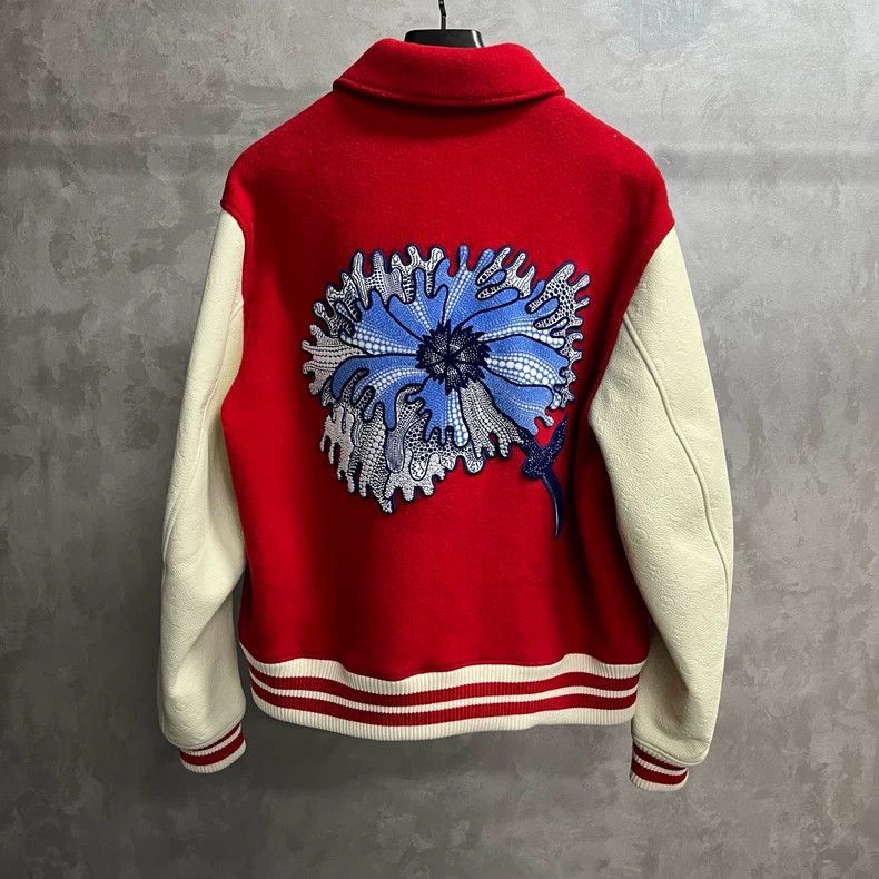 Louis Vuitton Louis Vuitton Louis Vuitton Red Letter Embroidered Jacket- Size US L / EU 52-54 / 3 - 5 Thumbnail