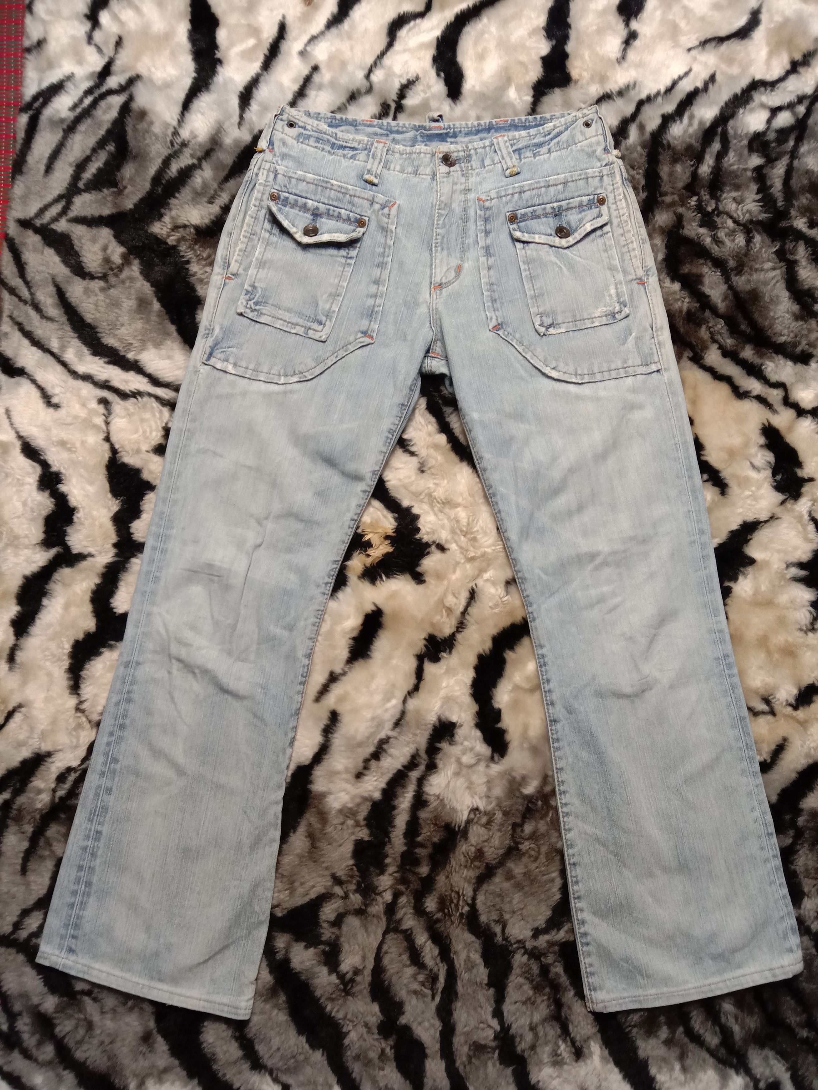 Edwin × Vintage Distressed Jean Edwin Bushpants Size US 30 / EU 46 - 2 Thumbnail