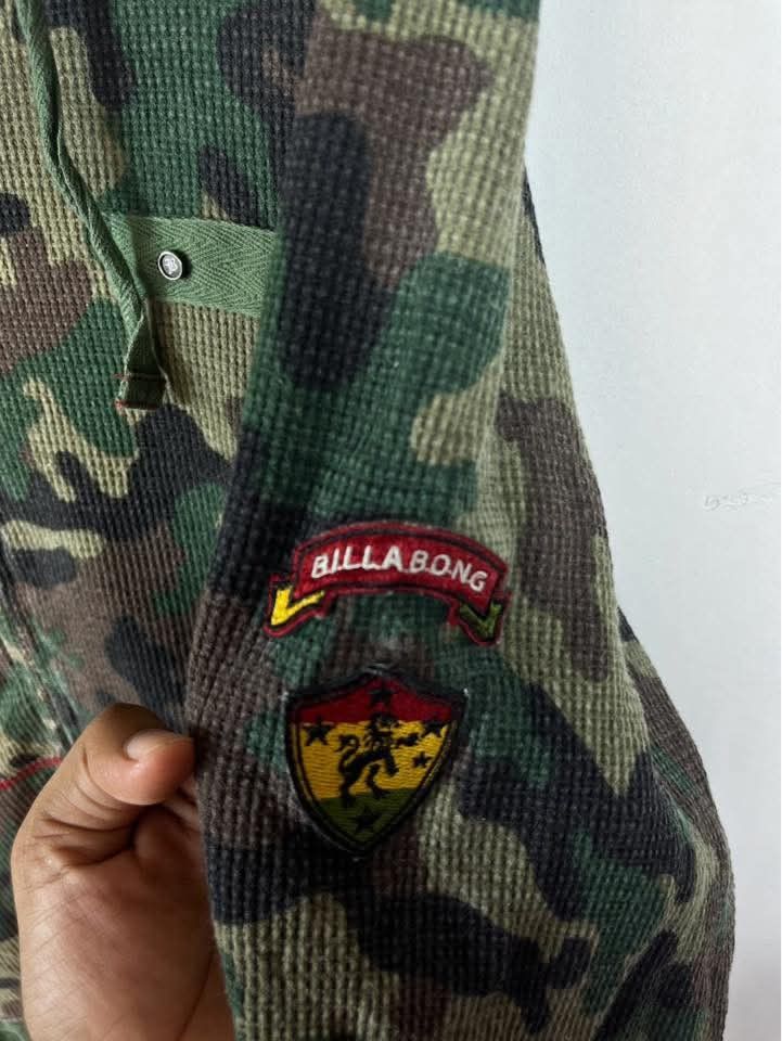 Billabong Rare Billabong Hoodie Sweatshirts Camouflage Size US L / EU 52-54 / 3 - 4 Thumbnail