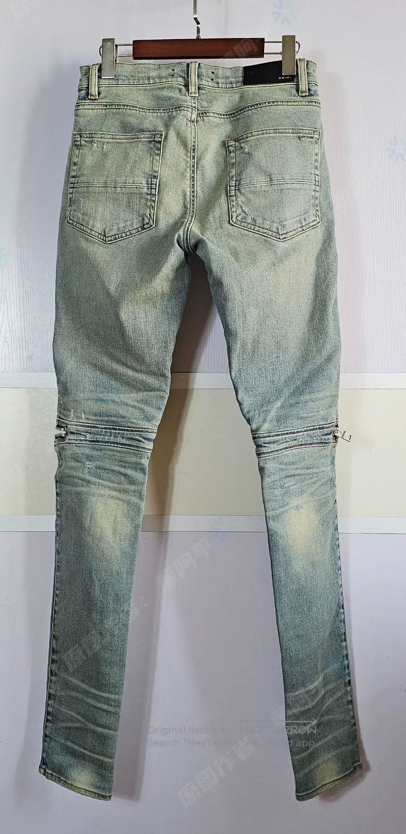 Amiri Amiri Patchwork Denim Pants Size US 30 / EU 46 - 4 Thumbnail