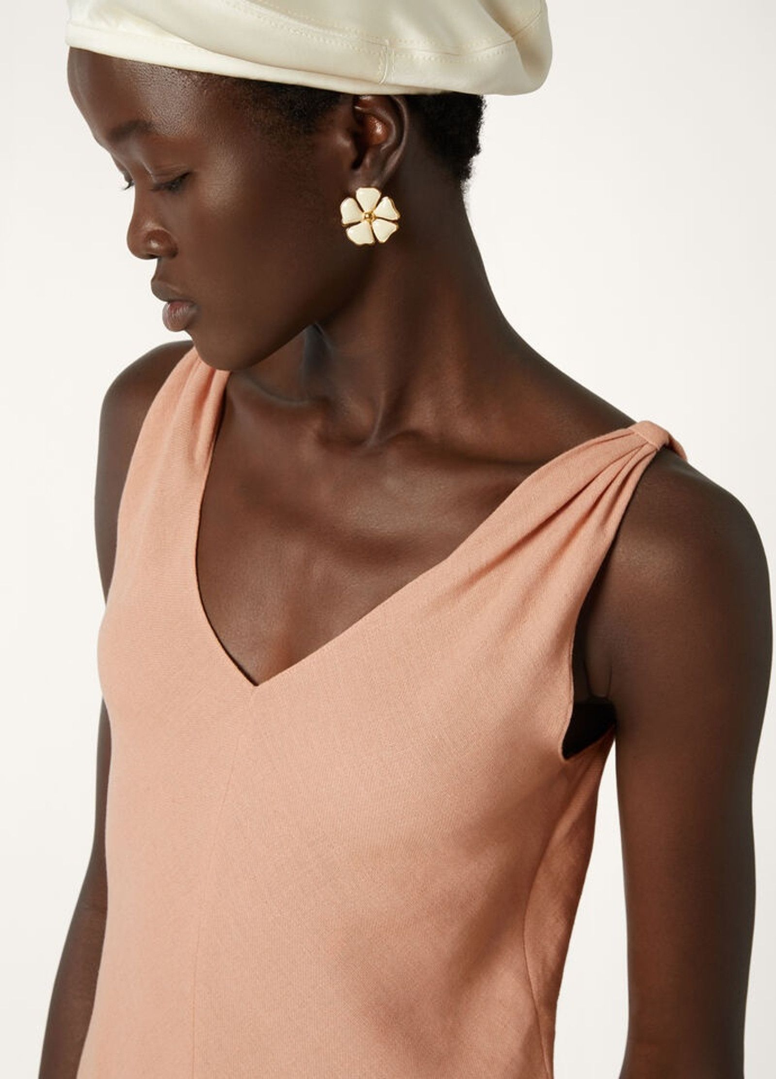 Loro Piana o1srvl11e0526 FAP0286 Callie Maxi Dress in Pink Size S / US 4 / IT 40 - 3 Thumbnail