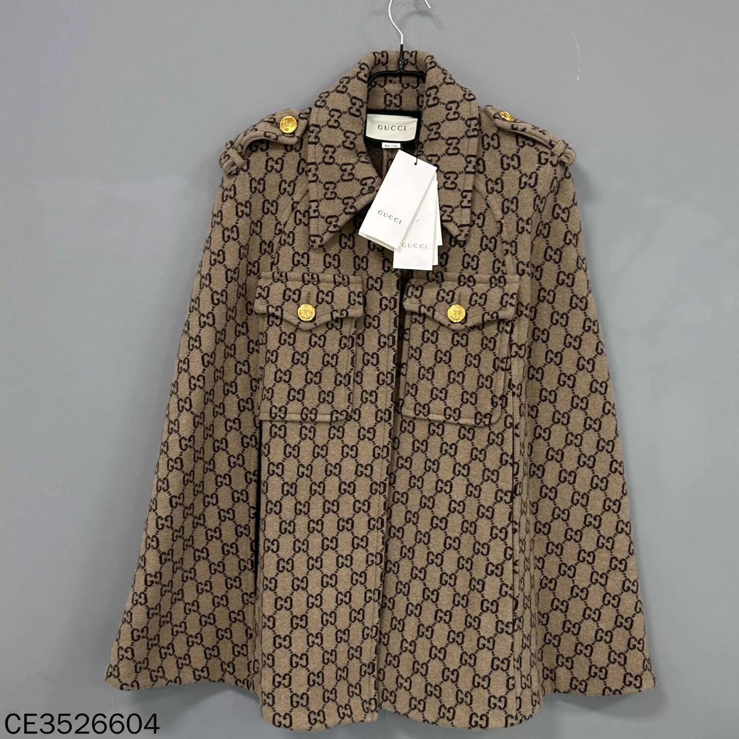 Gucci GUCCI GG All-Over Print Cape L New Size L / US 10 / IT 46 - 1 Thumbnail