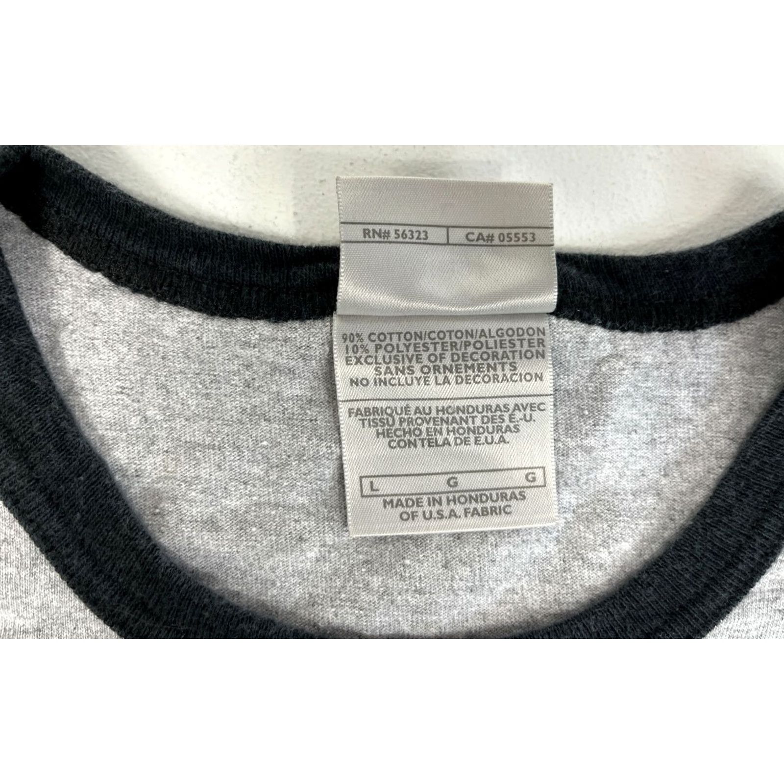 Nike VINTAGE Nike Baseball T-Shirt Mens L Gray 2000s Y2K Logo Short Sleeve Crew Neck Cotton Blend 90% Cotton 10% Polyester Size US L / EU 52-54 / 3 - 5 Thumbnail