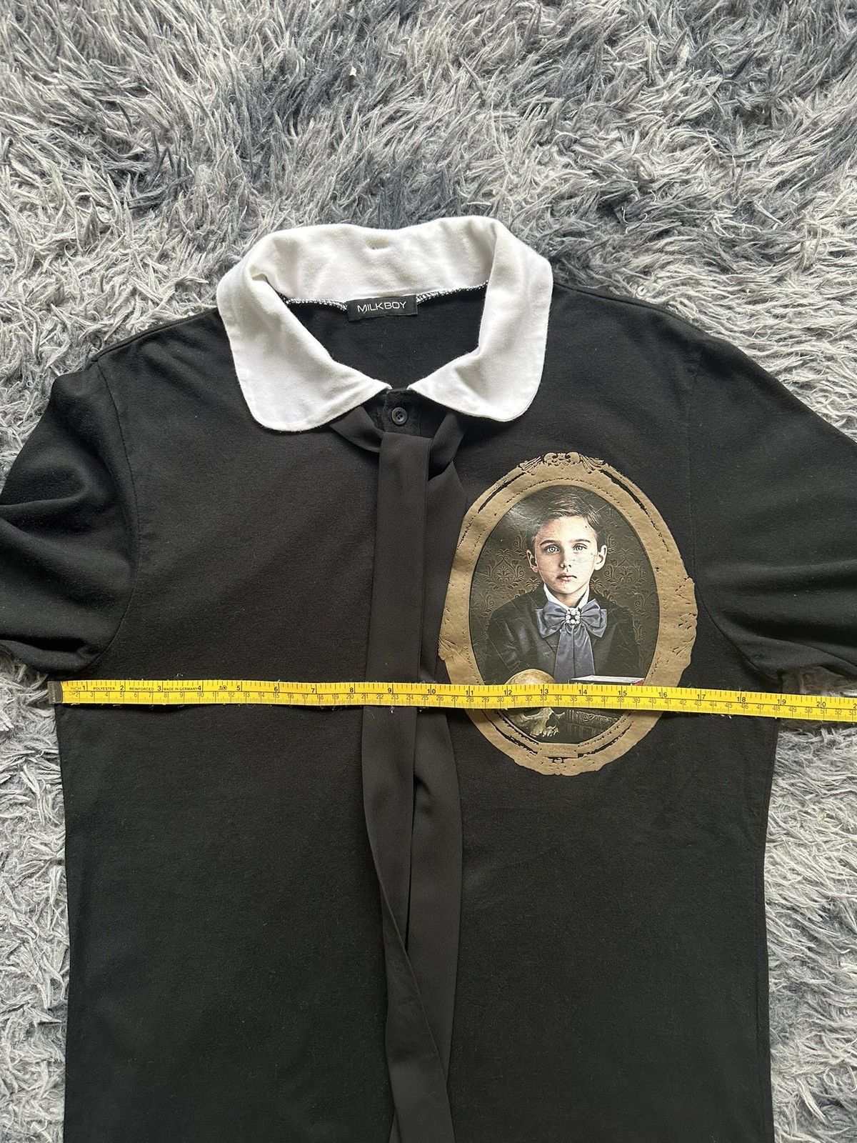 Japanese Brand AW19 Milkboy '' Forbidden Milkboy'' polo long sleeve Size US M / EU 48-50 / 2 - 6 Thumbnail