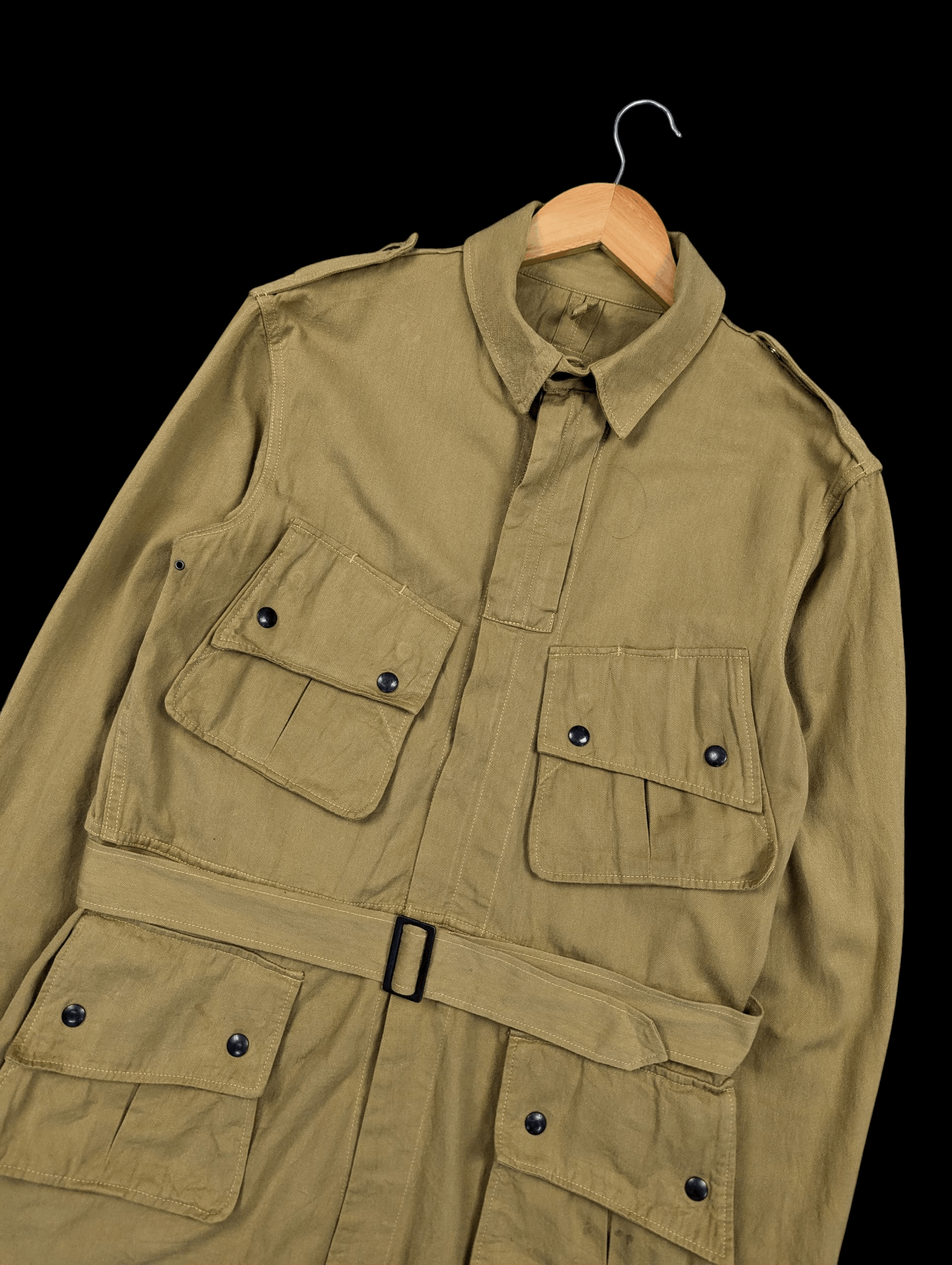 Buzz Rickson's Vintage 40s WWII Buzz Rickson Paracute Jumper Coat Jacket Size US M / EU 48-50 / 2 - 2 Thumbnail