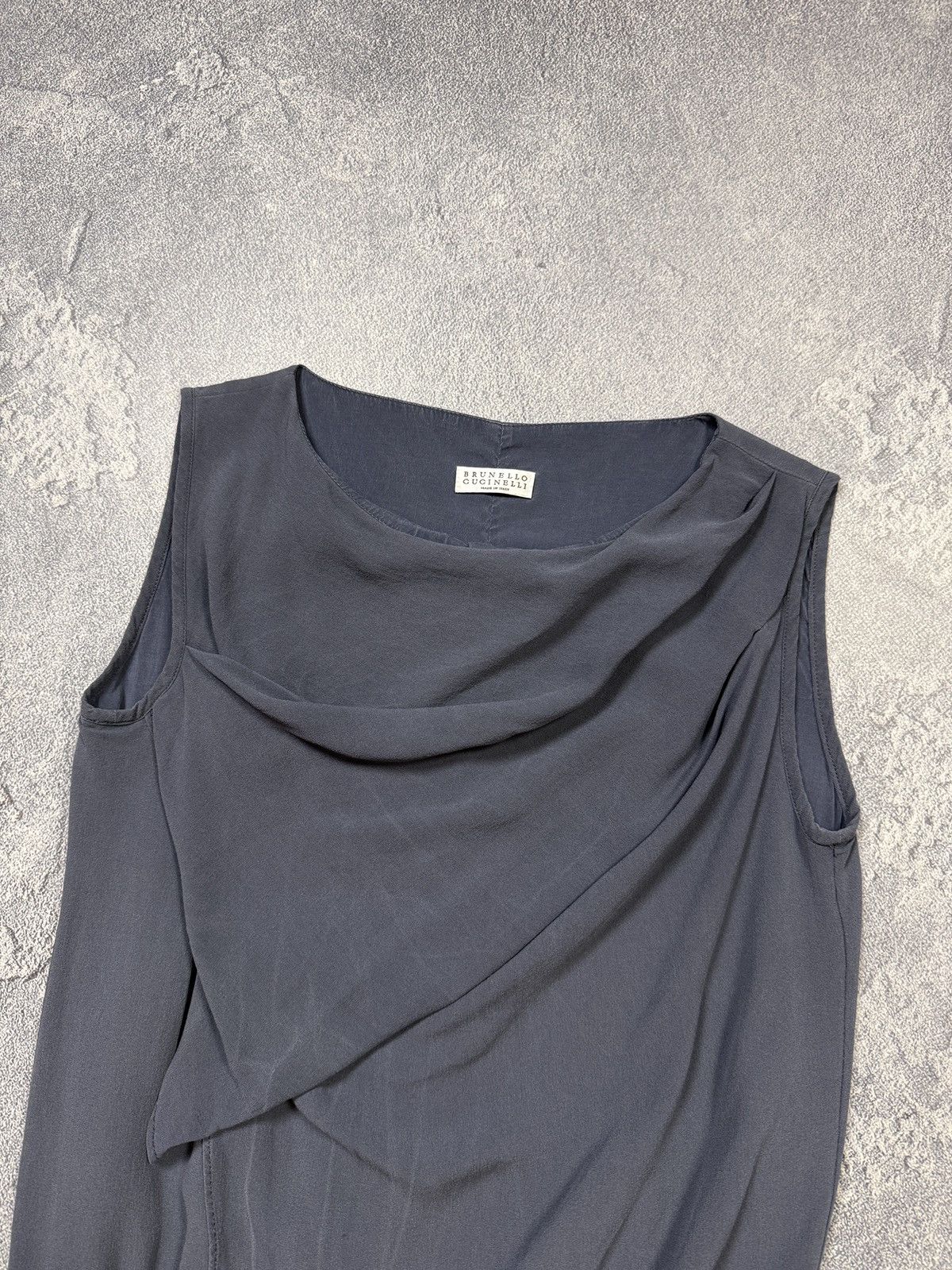 Brunello Cucinelli Brunello Cucinelli Silk dress Size M / US 6-8 / IT 42-44 - 2 Thumbnail
