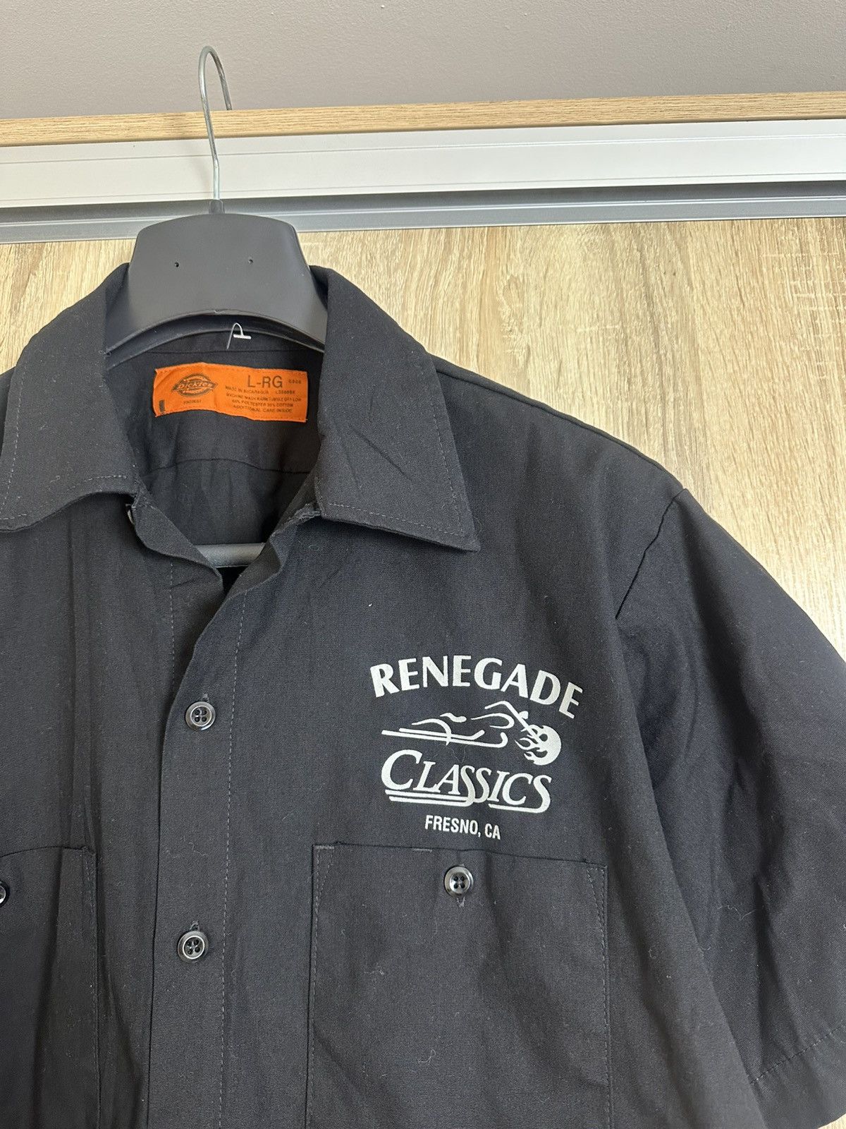 Dickies 🔥 Dickies Renegade Classics Motorcycle Button Up Shirt USA Size US L / EU 52-54 / 3 - 4 Thumbnail