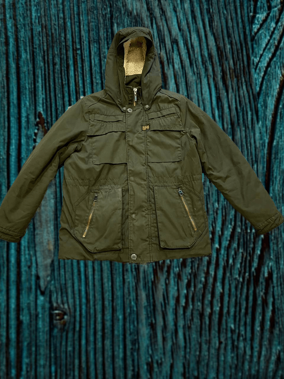 G-Star Green Jacket Y2K G-Star Raw Logo Streetwear Size US M / EU 48-50 / 2 - 1 Thumbnail