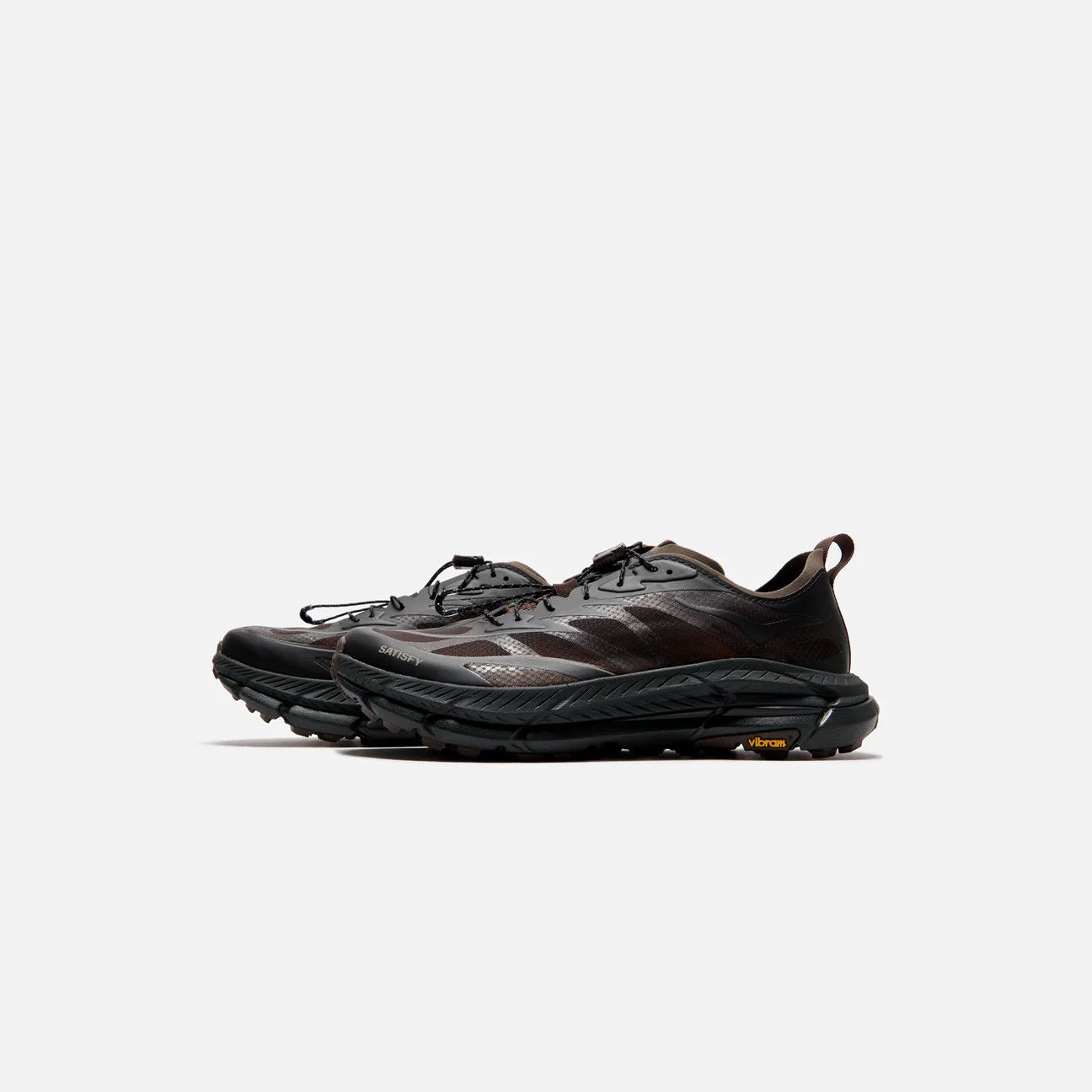 Hoka × Satisfy Mafate Speed 4 Lite STSFY coffee- Size US 13 / EU 46 - 3 Thumbnail