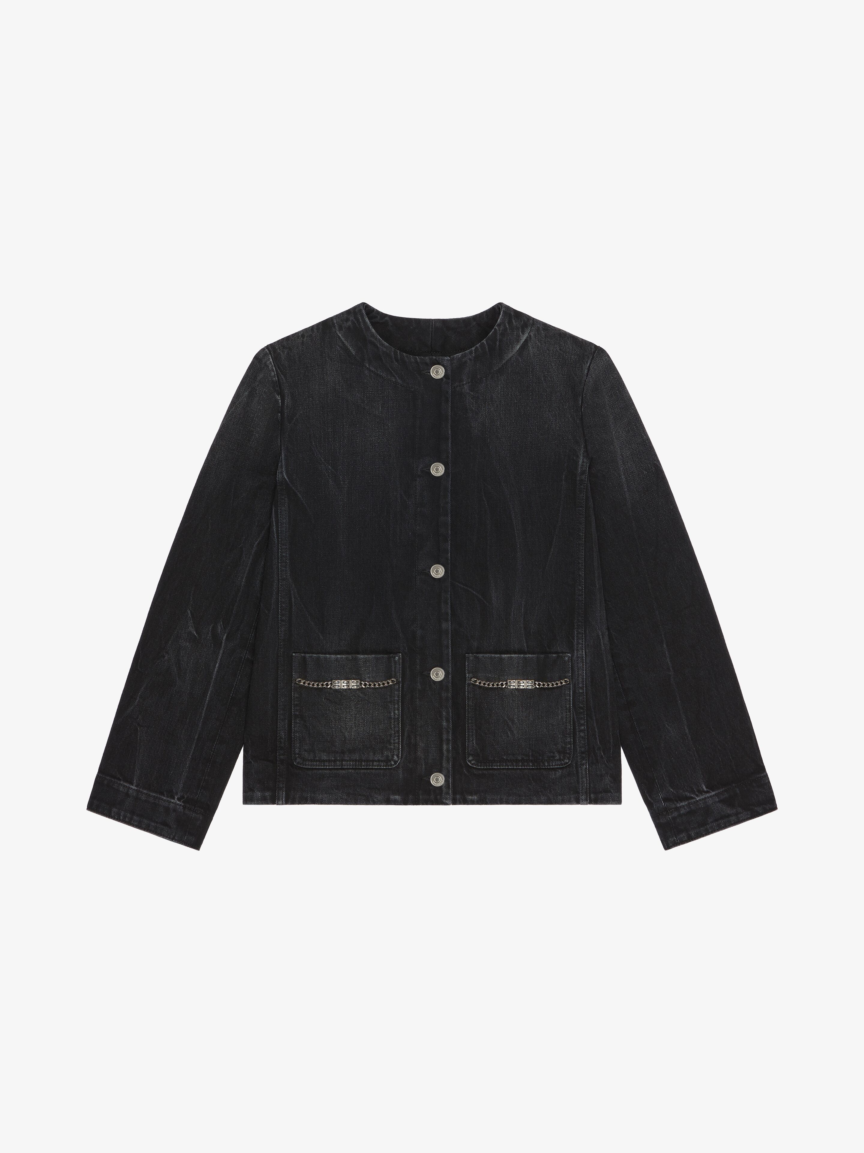 Givenchy oc11z0725 Jacket in Black Size S / US 4 / IT 40 - 1 Thumbnail