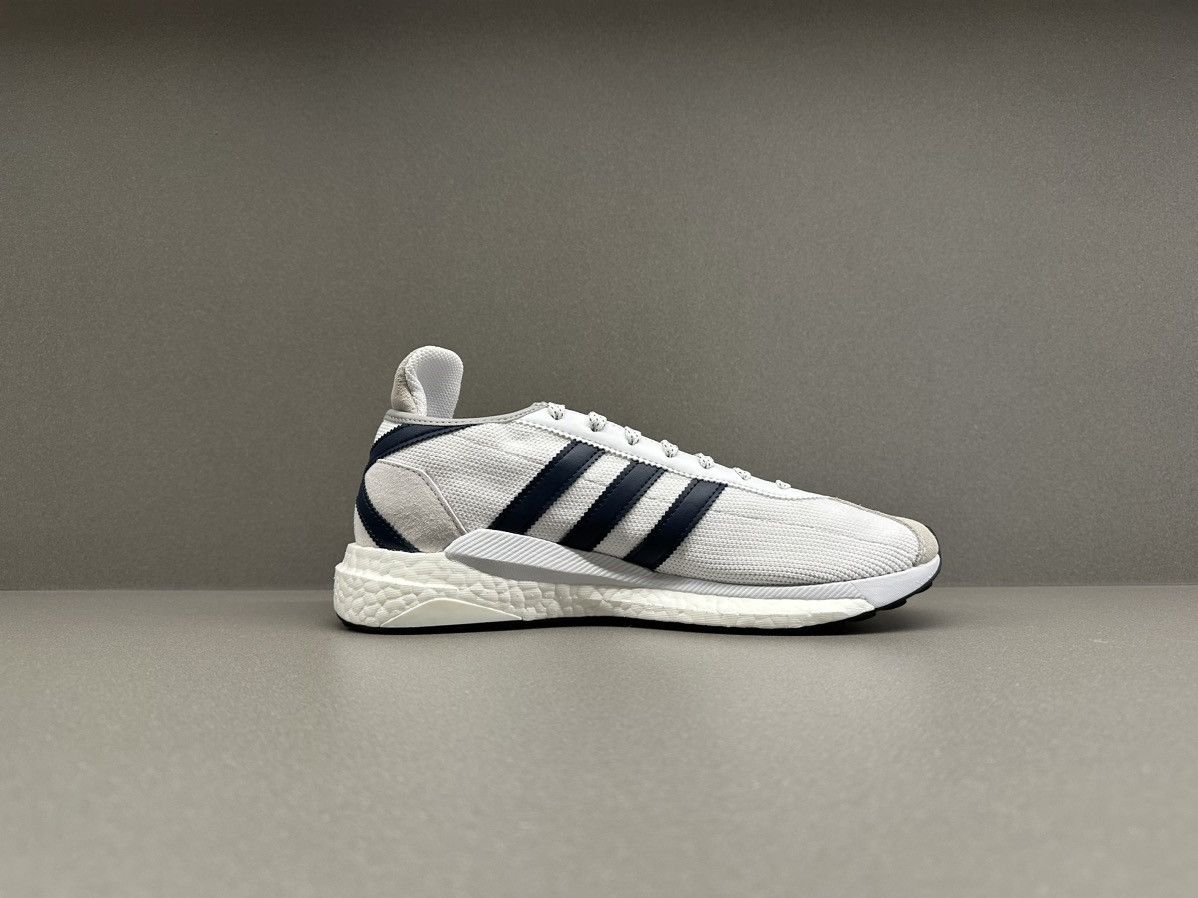 Adidas × Pharrell Adidas Tokio Solar Human Made White Navy Size US 12 / EU 45 - 6 Thumbnail