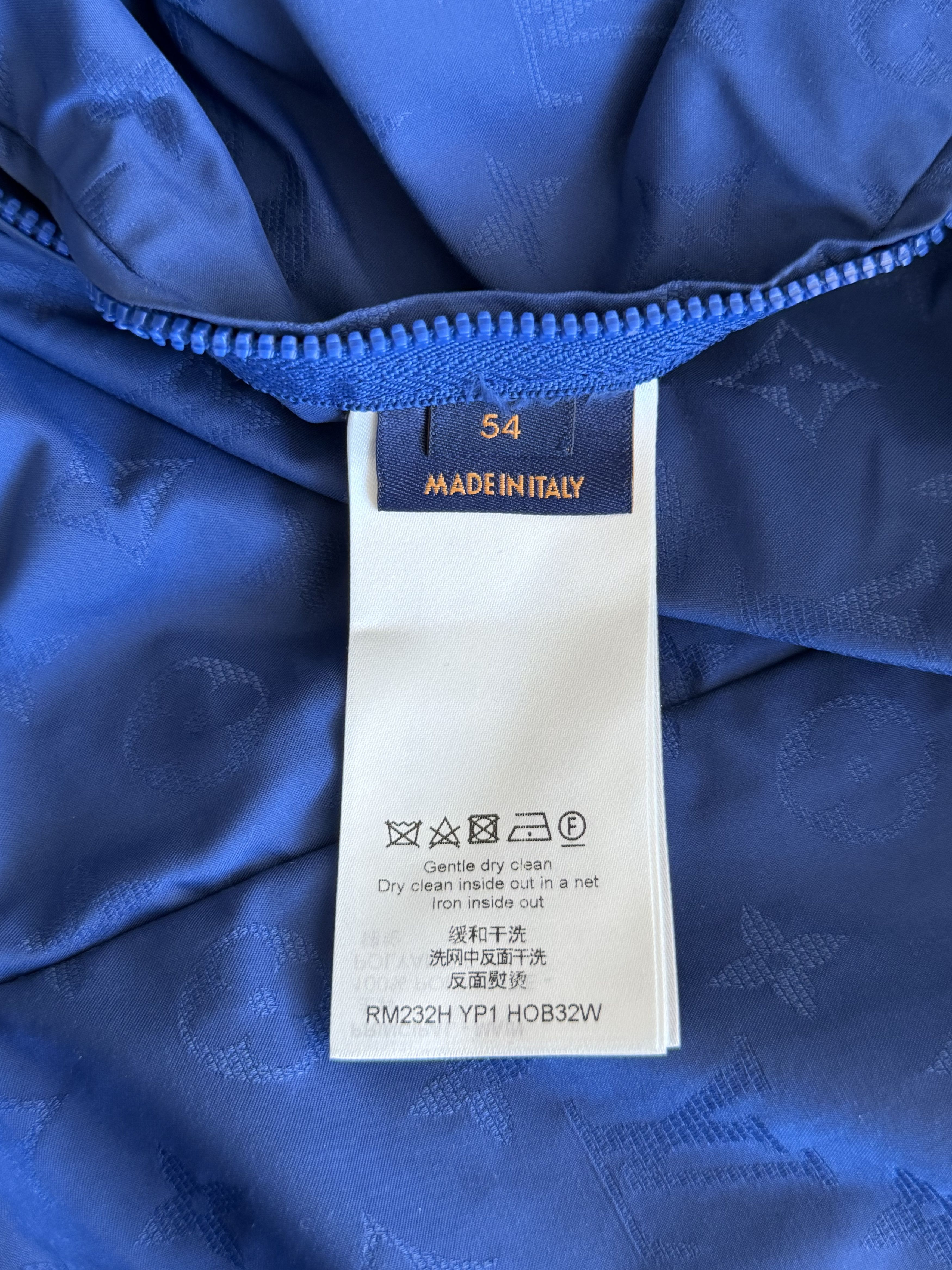 Louis Vuitton Louis Vuitton Yayoi Kusama Blue Monogram Windbreaker Size US XXL / EU 58 / 5 - 4 Thumbnail