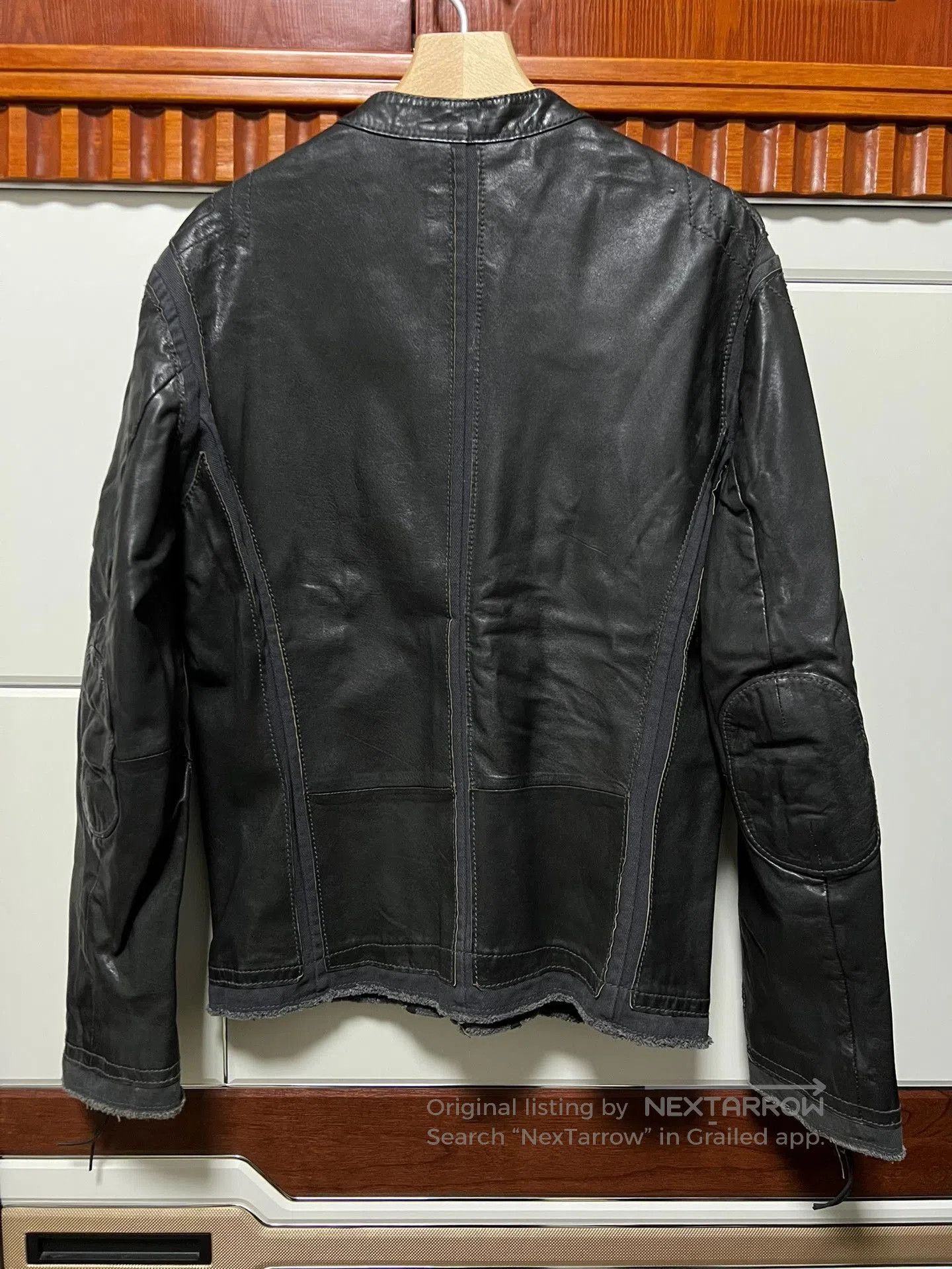 Diesel Diesel Vintage Leather Denim Sheepskin Jacket. Size US L / EU 52-54 / 3 - 2 Thumbnail