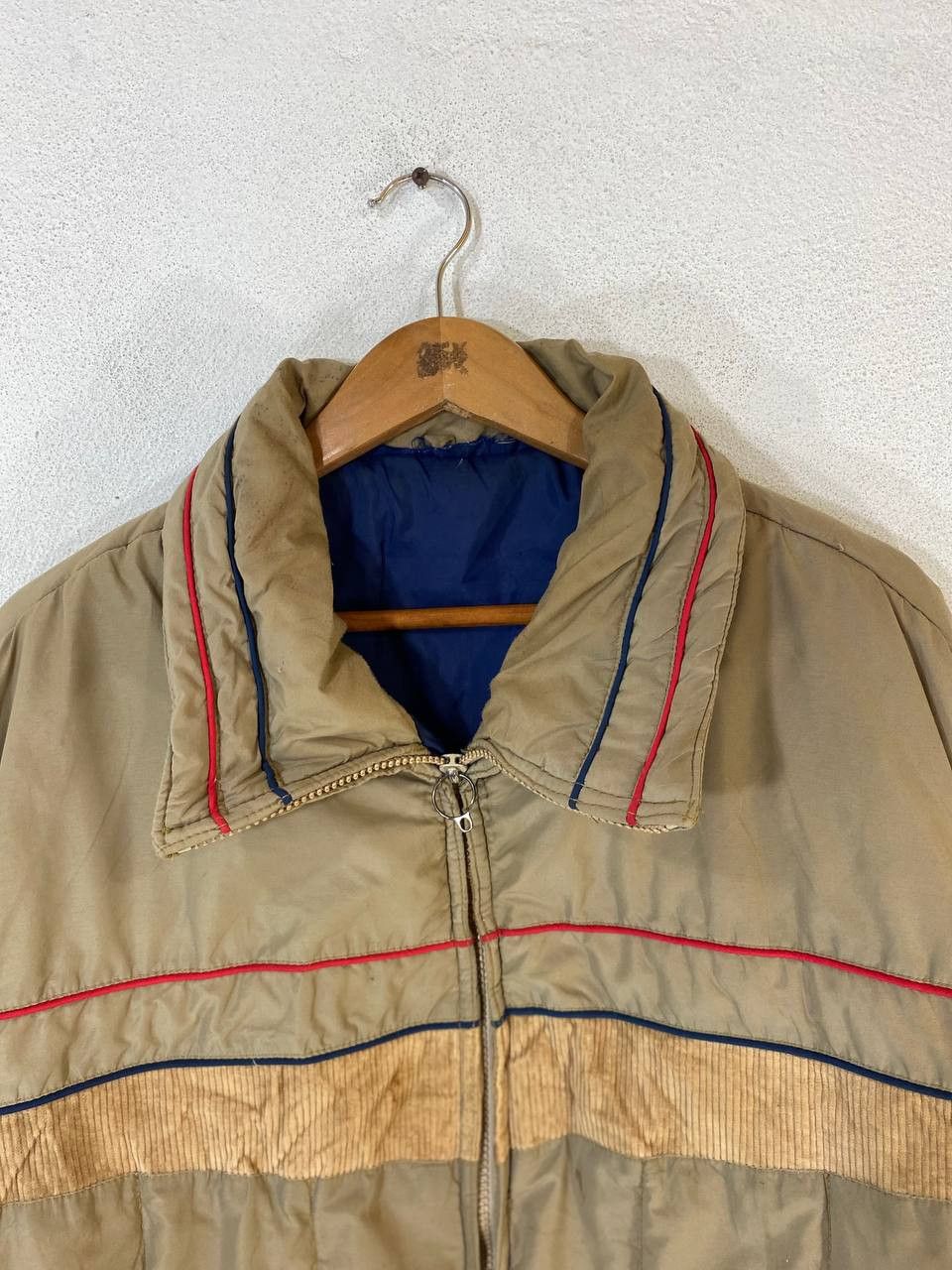 Vintage vintage skiwear retro puffer jacket nice design Size US XL / EU 56 / 4 - 2 Thumbnail