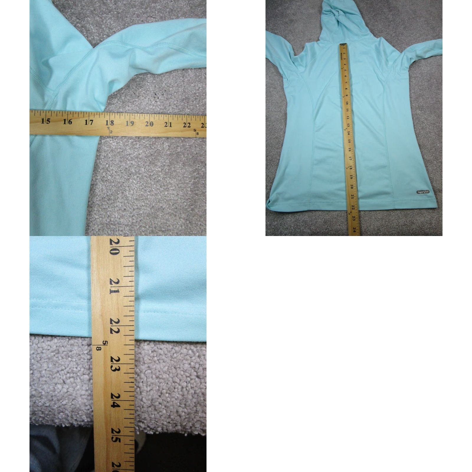 The North Face The North Face Hoodie Womens Small Blue Vaporwick Pullover Size S / US 4 / IT 40 - 8 Thumbnail