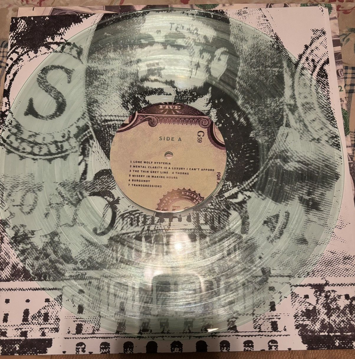 G59 Records New world depression vinyl Size ONE SIZE - 2 Thumbnail