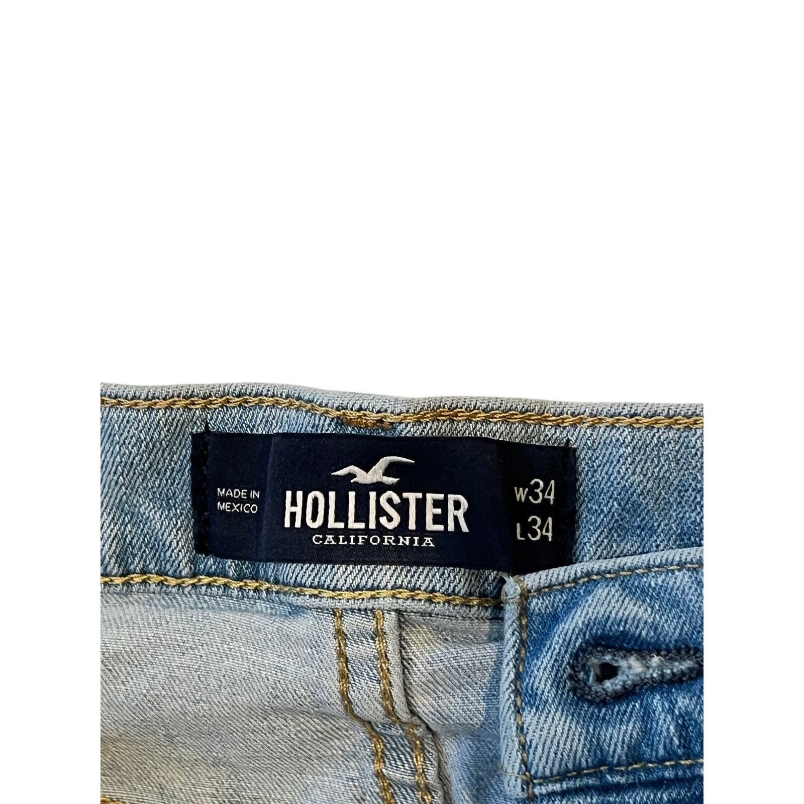Hollister Hollister Skinny Epic Flex, Men's 34x34 Size US 34 / EU 50 - 3 Thumbnail