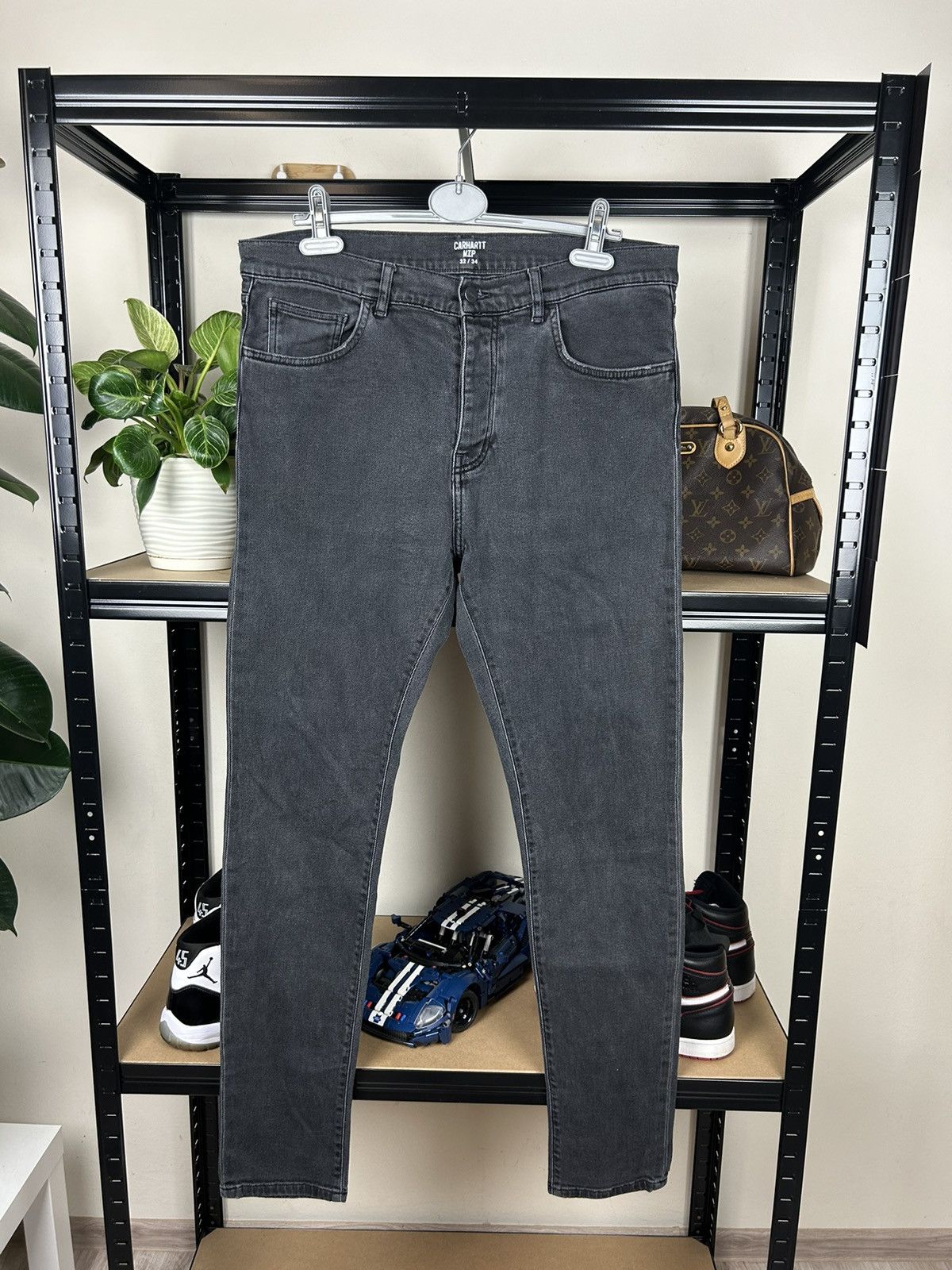 Carhartt × Carhartt Wip × Vintage Carhartt Coat Pants Black Y2K Vintage Size US 32 / EU 48 - 5 Thumbnail