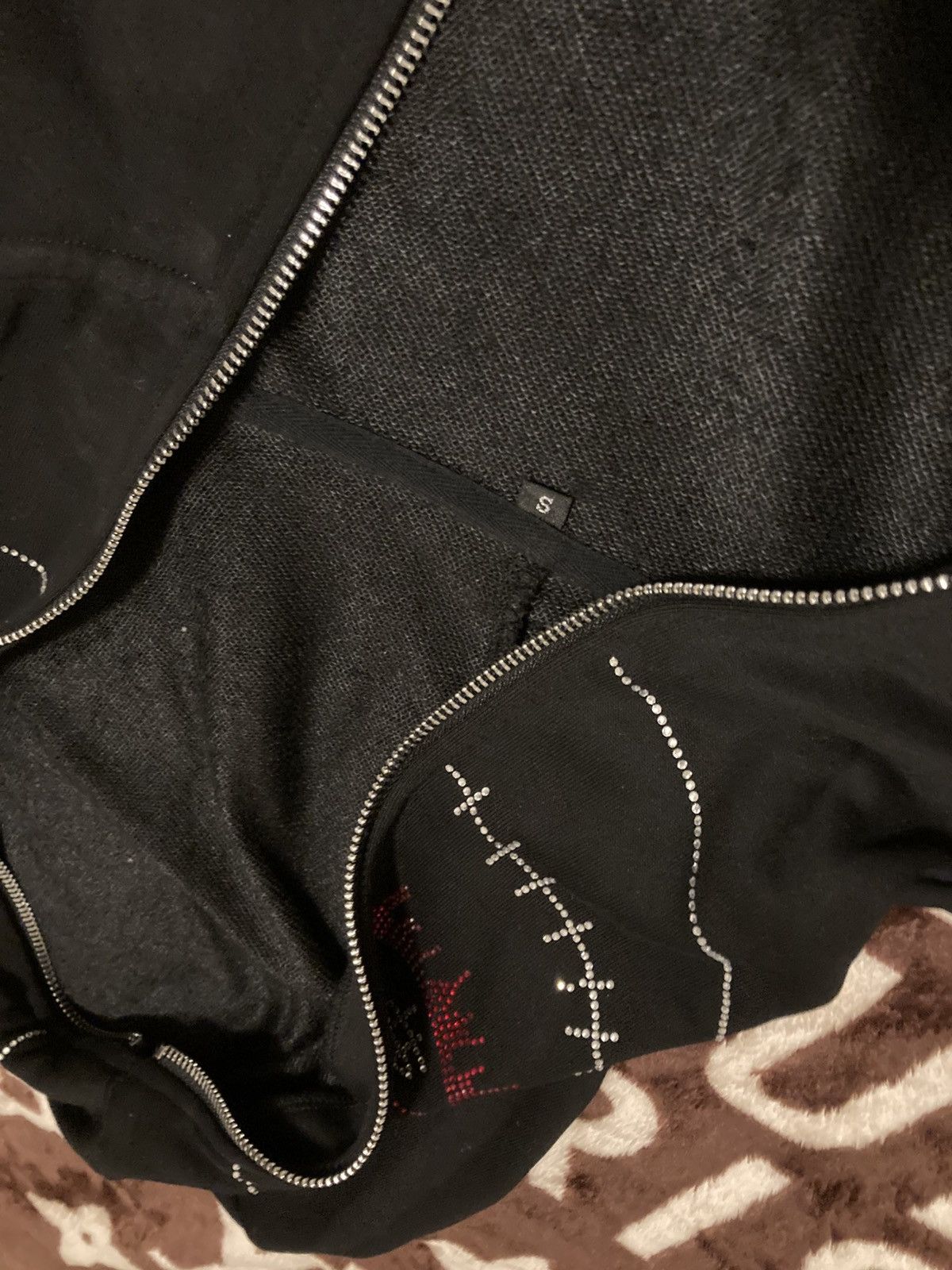 Other Rhinestone “I Love To See Money” Hoodie Size US S / EU 44-46 / 1 - 3 Thumbnail