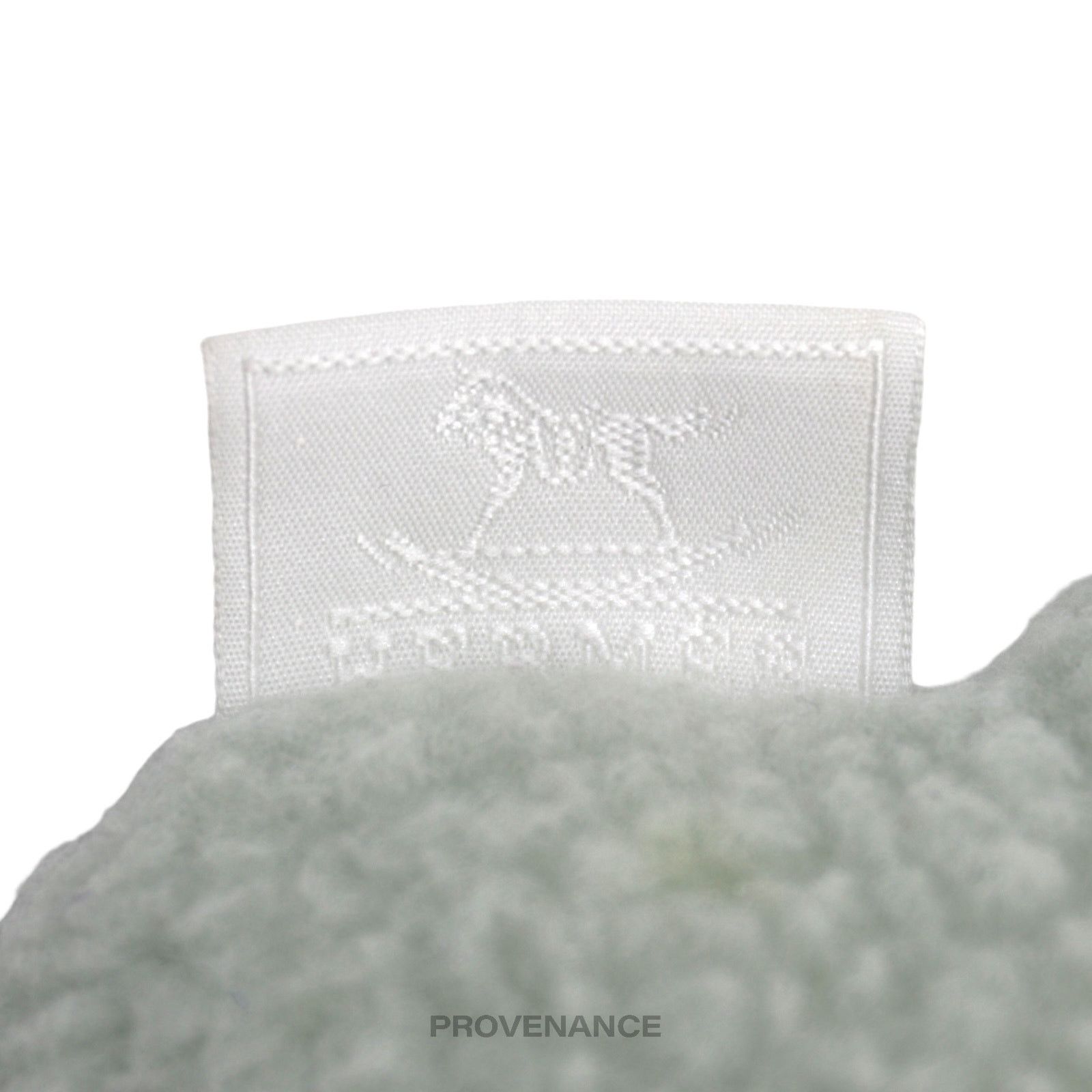 Hermes 🔴 Hermes Wool Shearling Horse Plush Toy - Powder Blue Size ONE SIZE - 4 Thumbnail