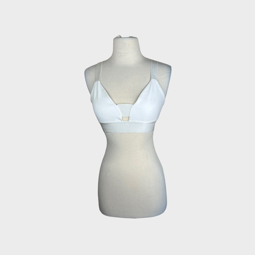 Vintage Bebe | Isabel Strappy Cutout Bralette Crop Top | Small Size S / US 4 / IT 40 - 8 Thumbnail