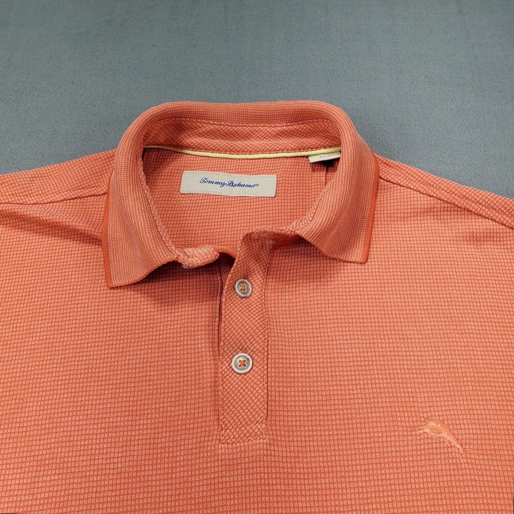 Tommy Bahama Tommy Bahama Polo Shirt Adult Medium Mens Rayon Blend Golf Rugby Size US M / EU 48-50 / 2 - 6 Thumbnail