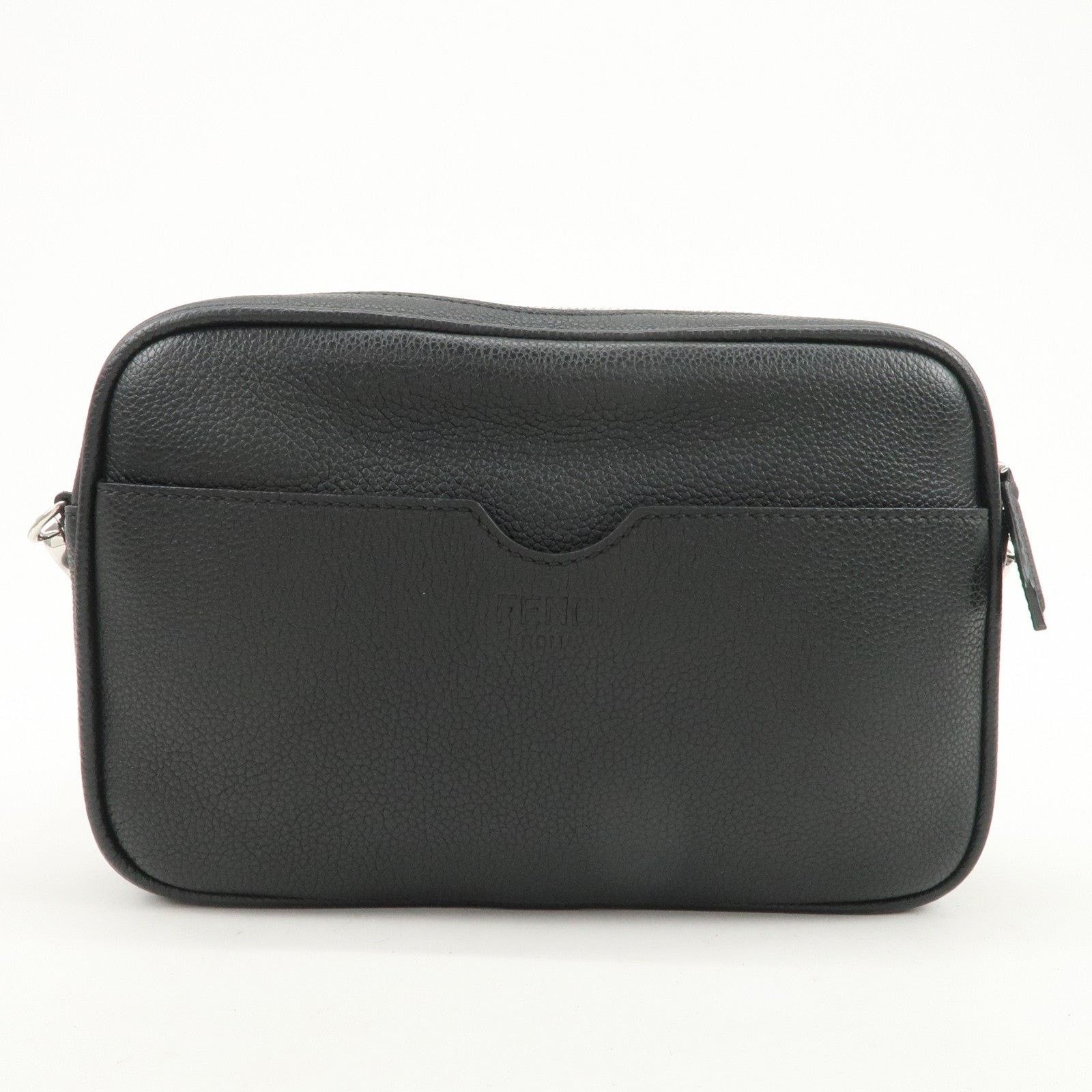 Fendi Fendi Roma Camera Case Calfskin Crossbody Bag Black Size ONE SIZE - 2 Thumbnail