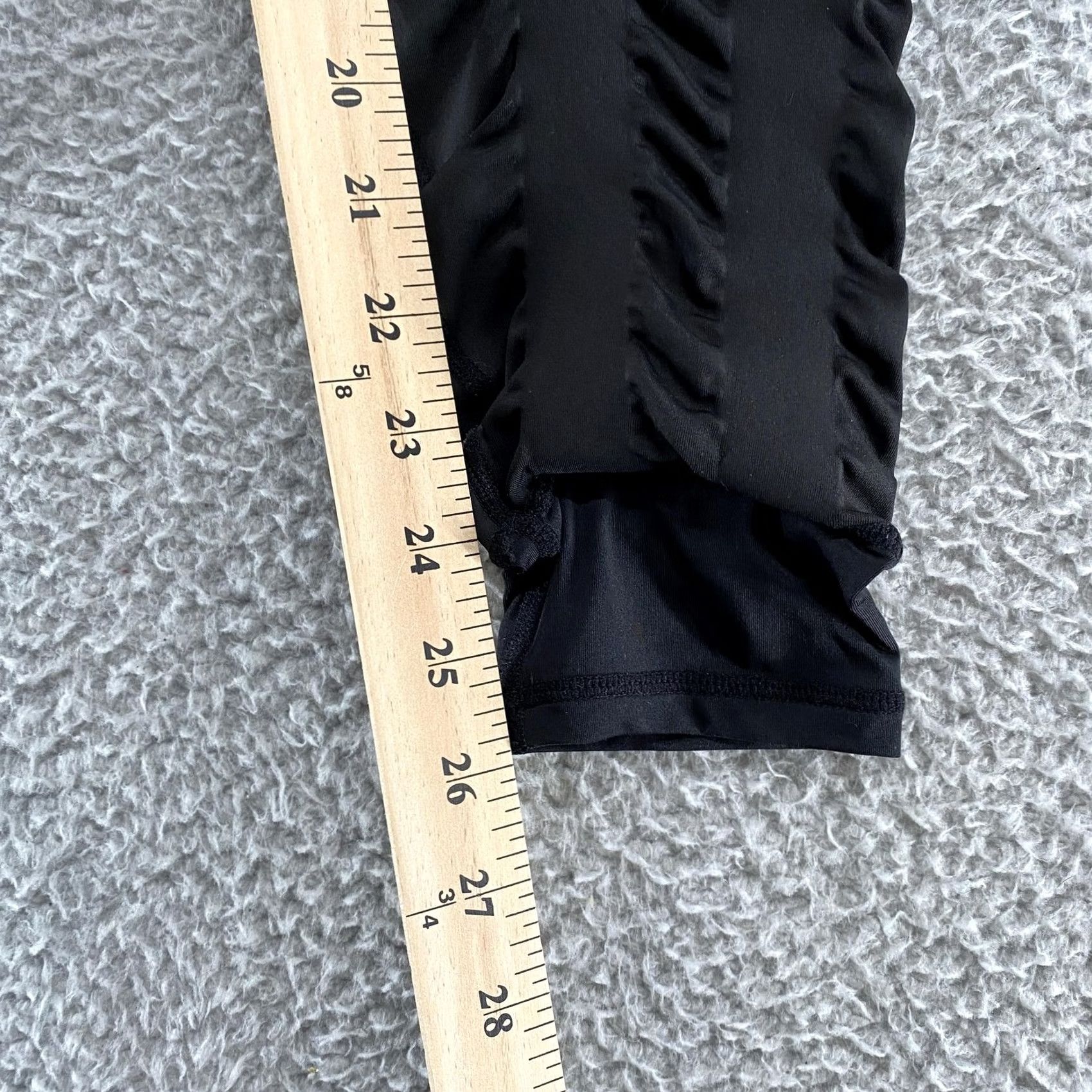 Vintage VINTAGE SKINNIFY Leggings Womens Large Black High Rise Ruched Harem Shaping Jogger Size 36" / US 14 / IT 50 - 6 Thumbnail