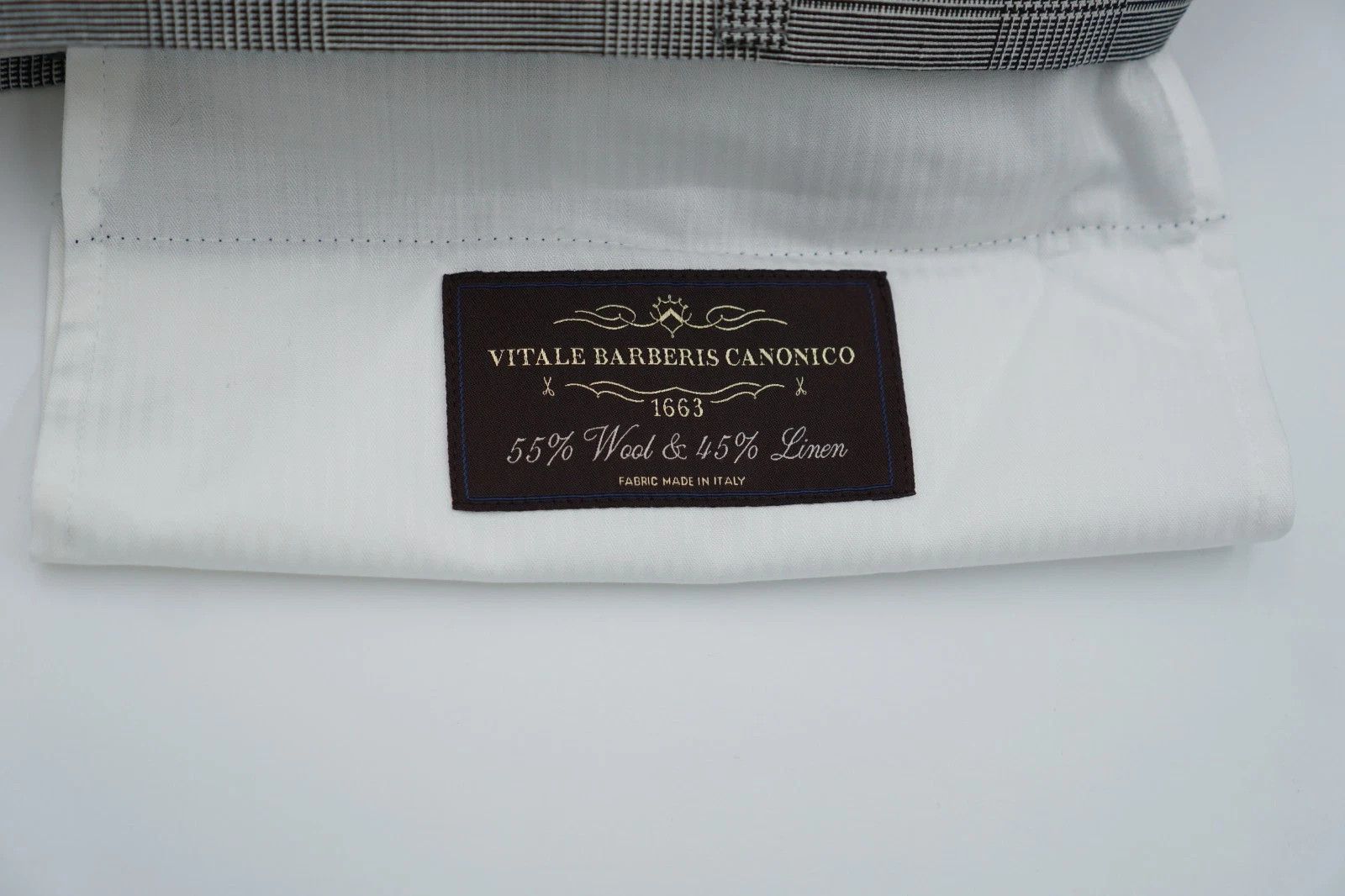 Suitsupply Men Suitsupply Pants Grey Wool & Linen Brescia Plaid UK/US50 Size 50R - 7 Thumbnail
