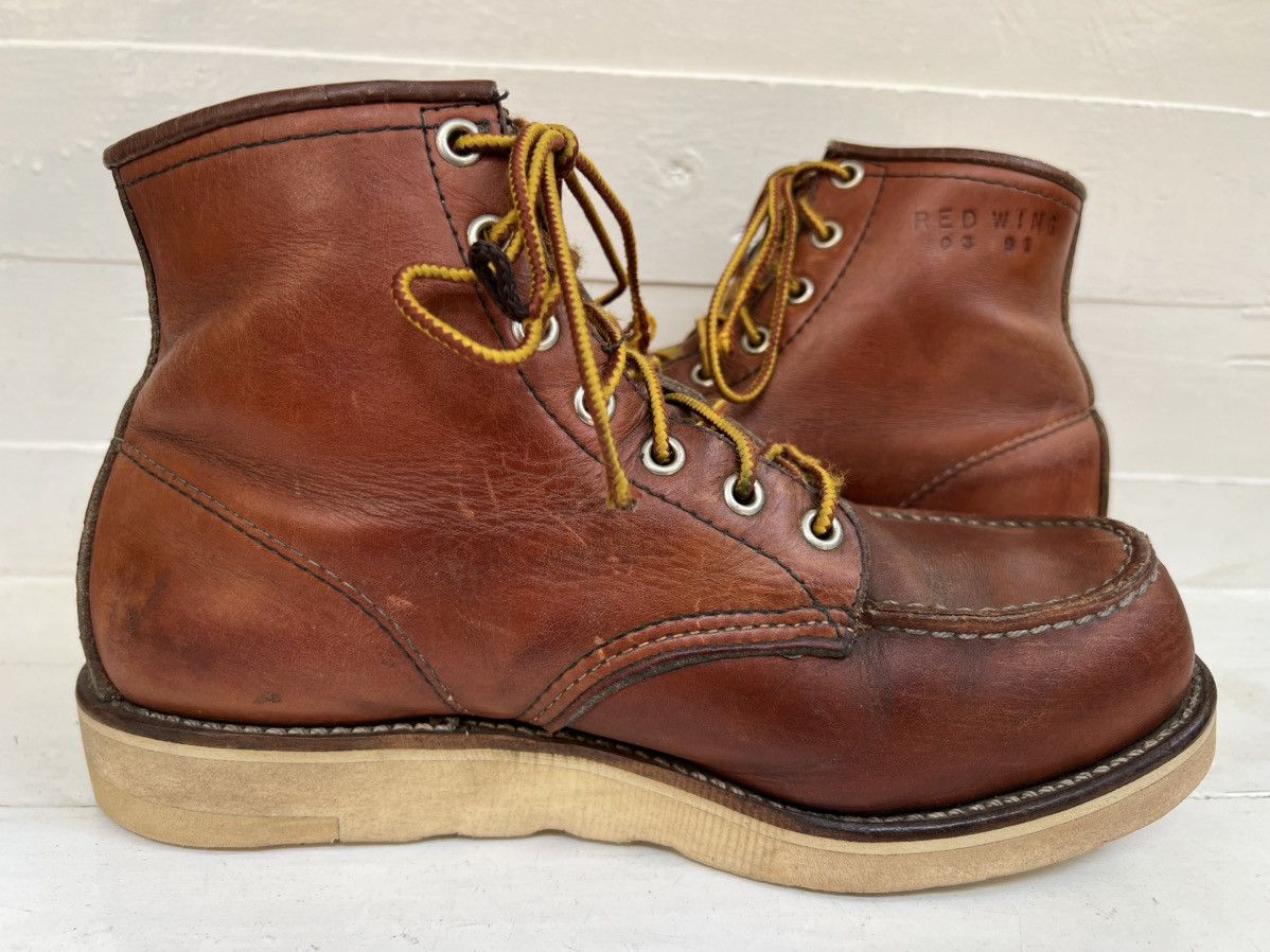 Red Wing Vintage Red Wing 875 Irish Setter Moc Toe Boots Size US 7 / EU 40 - 9 Thumbnail