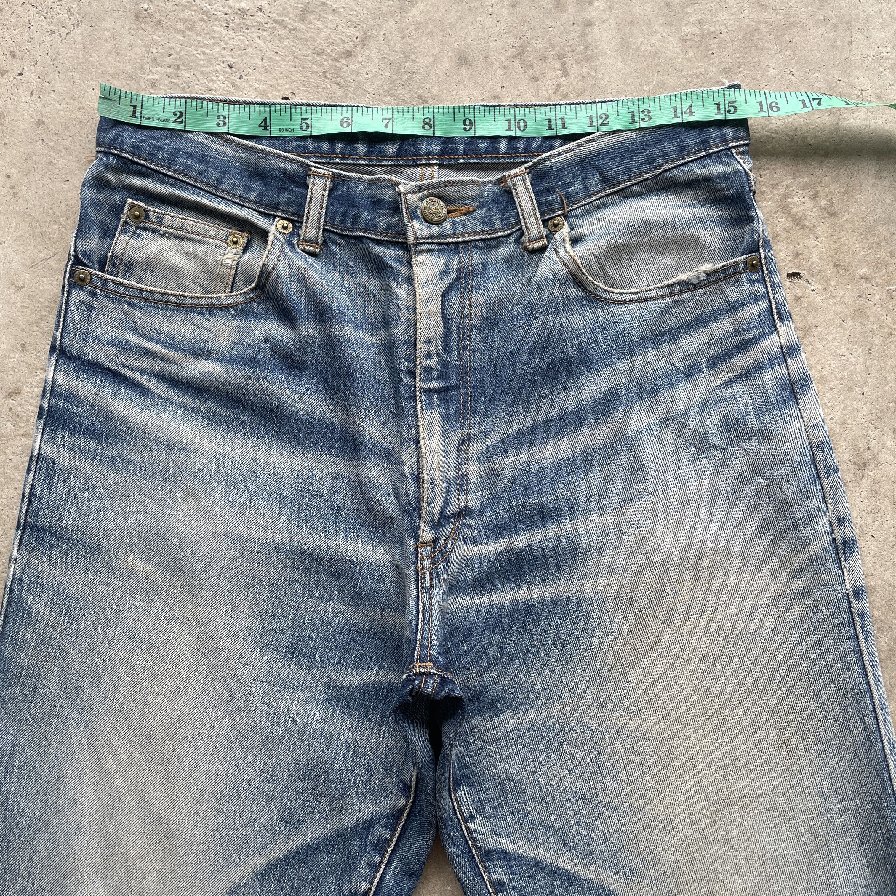 Japanese Brand VINTAGE JAPAN DISTRESSED JEANS STONEWASH DENIM FADED PANTS Size US 31 - 5 Thumbnail