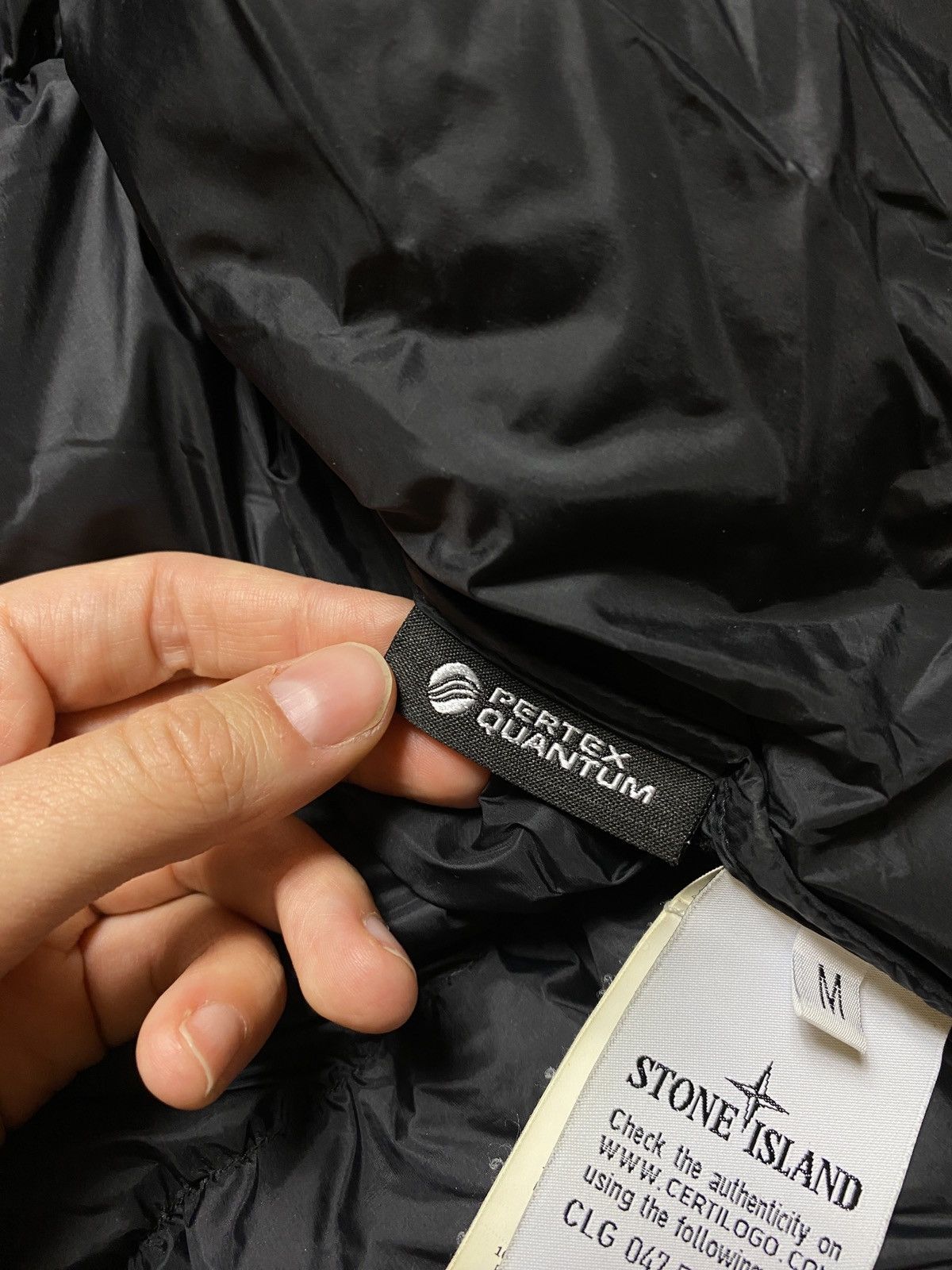 Stone Island Stone island black down puffer glossy jacket perfect quantum Size US M / EU 48-50 / 2 - 11 Thumbnail