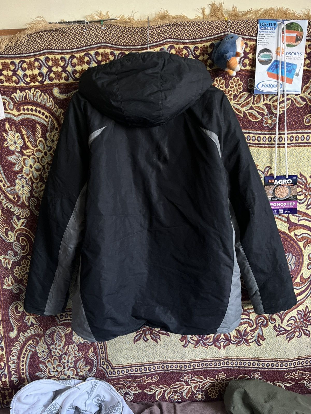 Nike 🖤 VINTAGE NIKE SWOOSH TECH PARKA – ARCHIVE STREETWEAR Y2K Size US XL / EU 56 / 4 - 6 Thumbnail