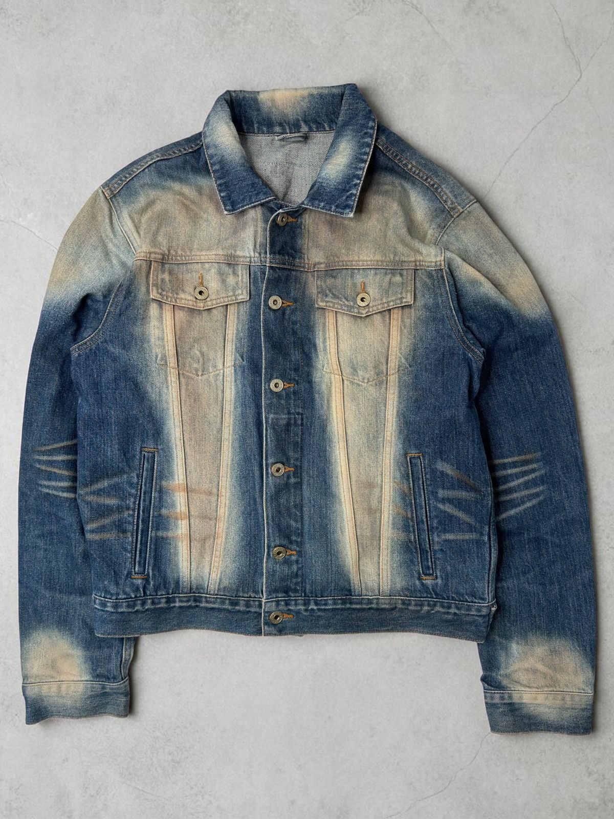 Vintage Vintage Avant Garde Opium y2k Napoleon Denim Jacket | Grailed