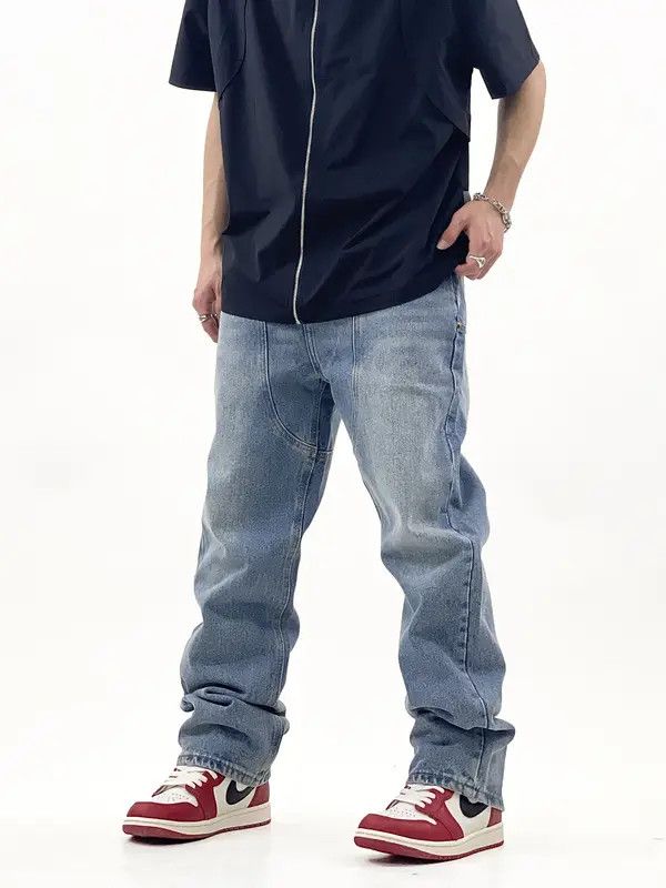 VIBE flared stack skate carpenter jeans Size US 32 / EU 48 - 4 Thumbnail