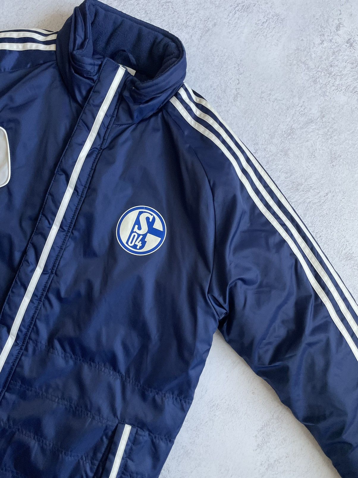 Vintage Adidas Schalke 04 Vintage Soccer Football Jacket Park S M Size US S / EU 44-46 / 1 - 6 Thumbnail
