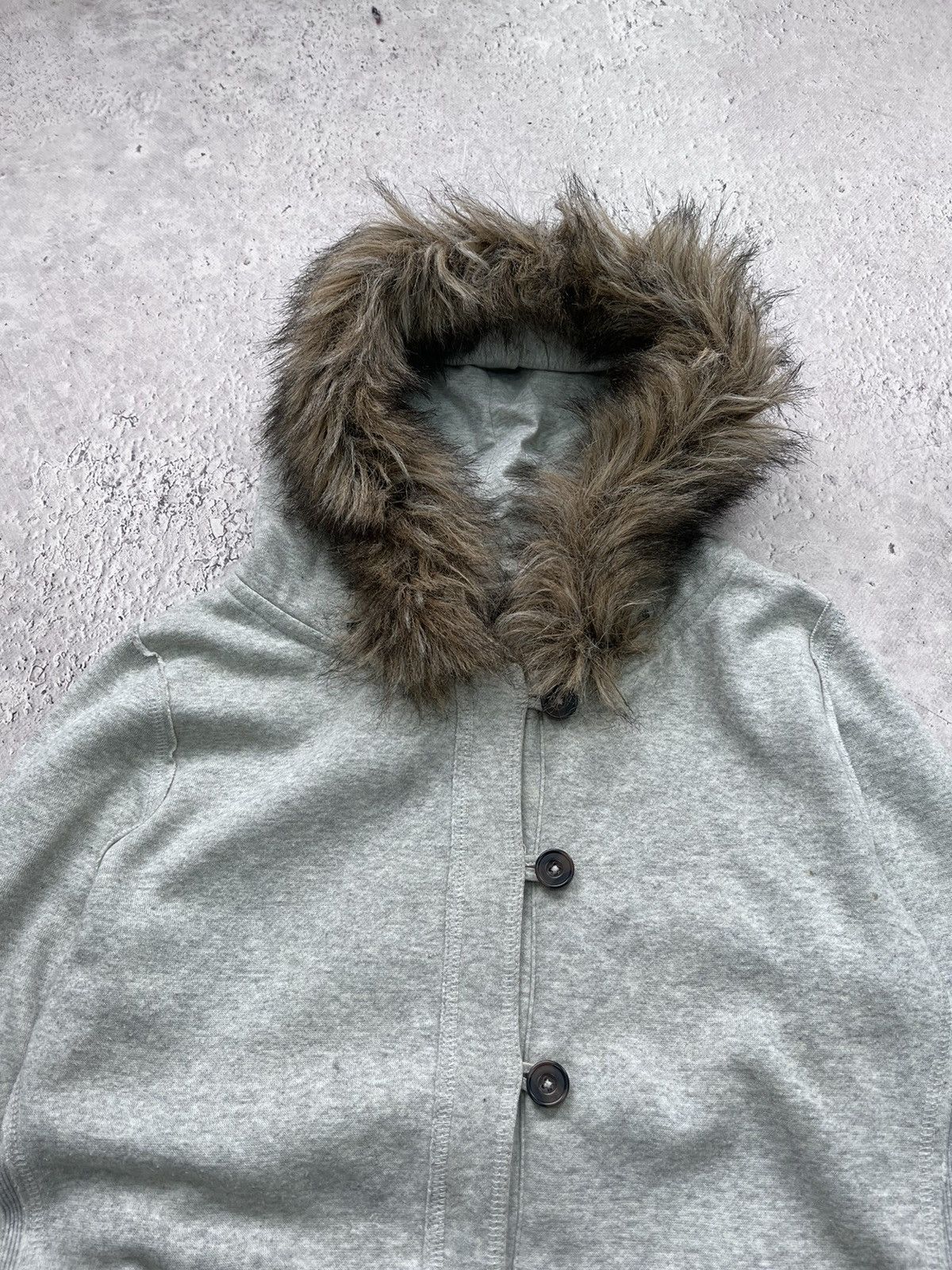 Hysteric Glamour × If Six Was Nine 2000s Avant Garde If Six Was Nine Style Jacket fur Hood 90s Size US S / EU 44-46 / 1 - 6 Thumbnail