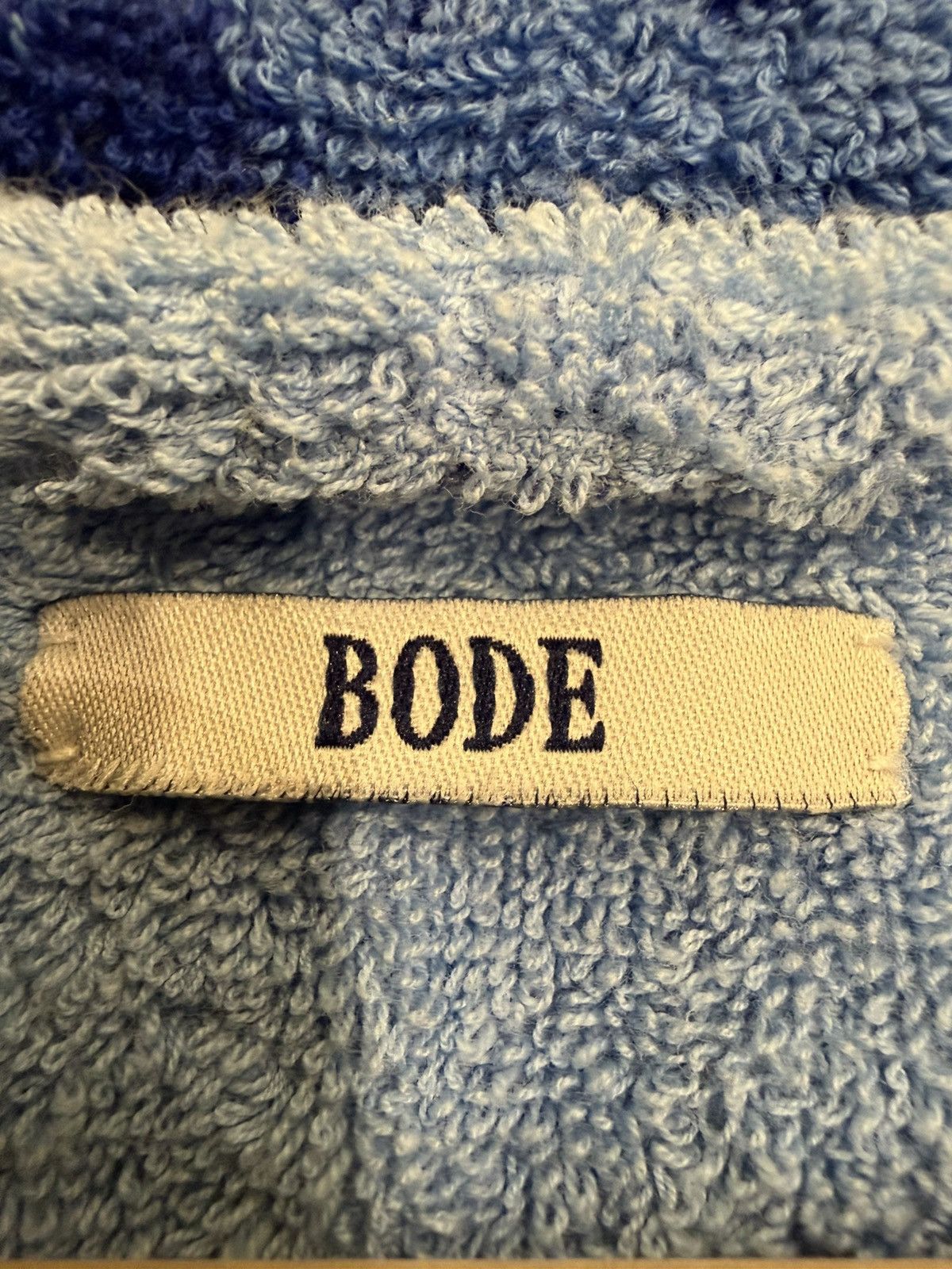 Bode Bode 1/1 Terrycloth Button Up Size US XXL / EU 58 / 5 - 3 Thumbnail