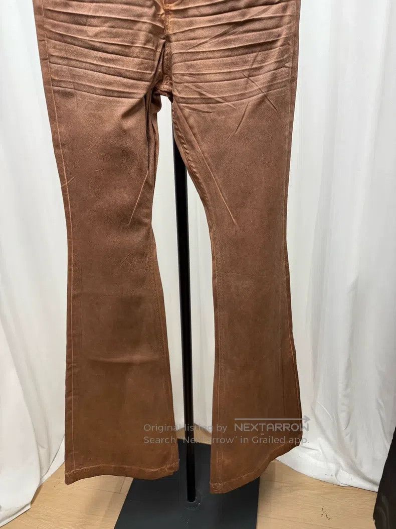 Rick Owens RICK OWENS Mud-Dyed Flared Trousers Size US 28 / EU 44 - 3 Thumbnail