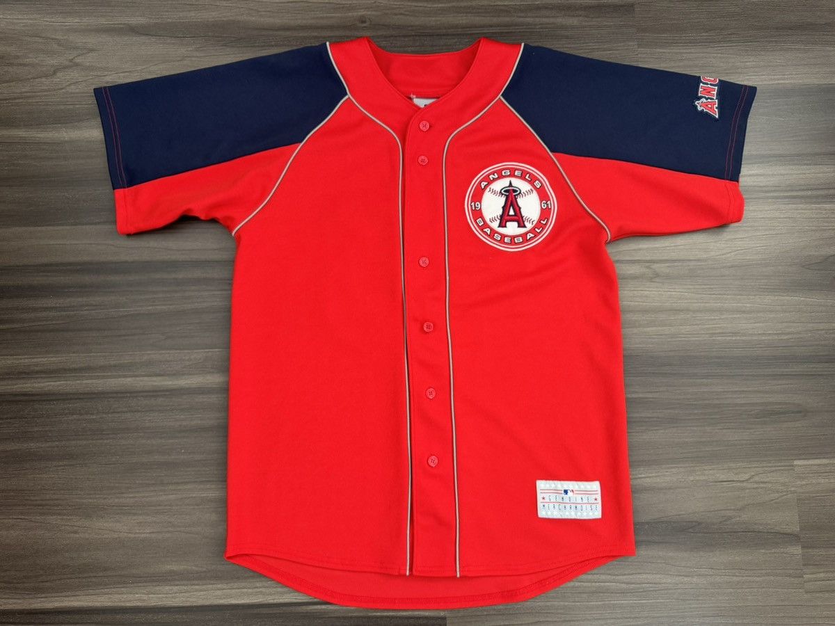 MLB Vintage Anaheim Angels Torii Hunter #48 MLB Stitched Jersey Size US M / EU 48-50 / 2 - 1 Thumbnail