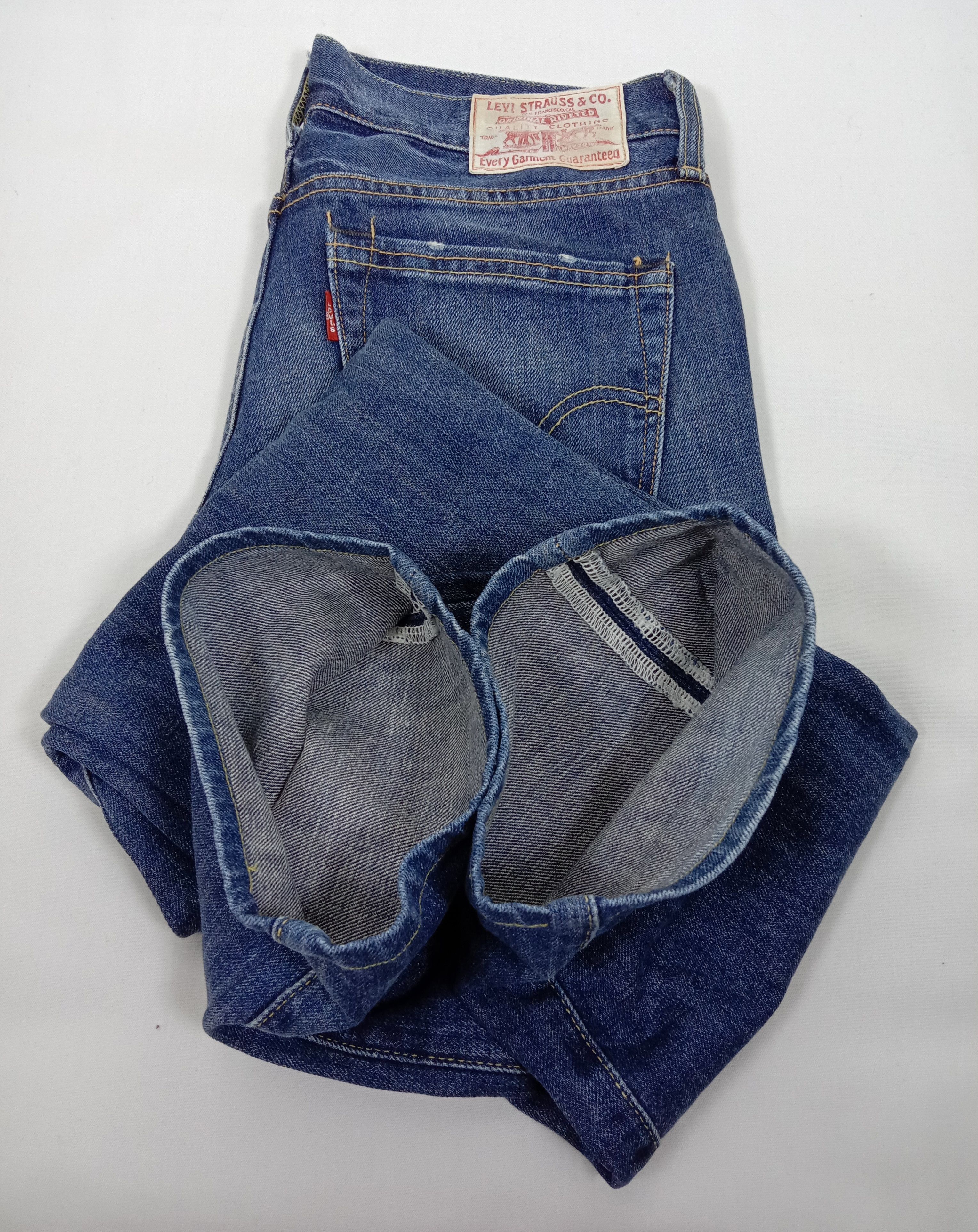 Levi's Vintage Levi's 502 Jeans Distressed Denim Size 28" / US 6 / IT 42 - 14 Thumbnail